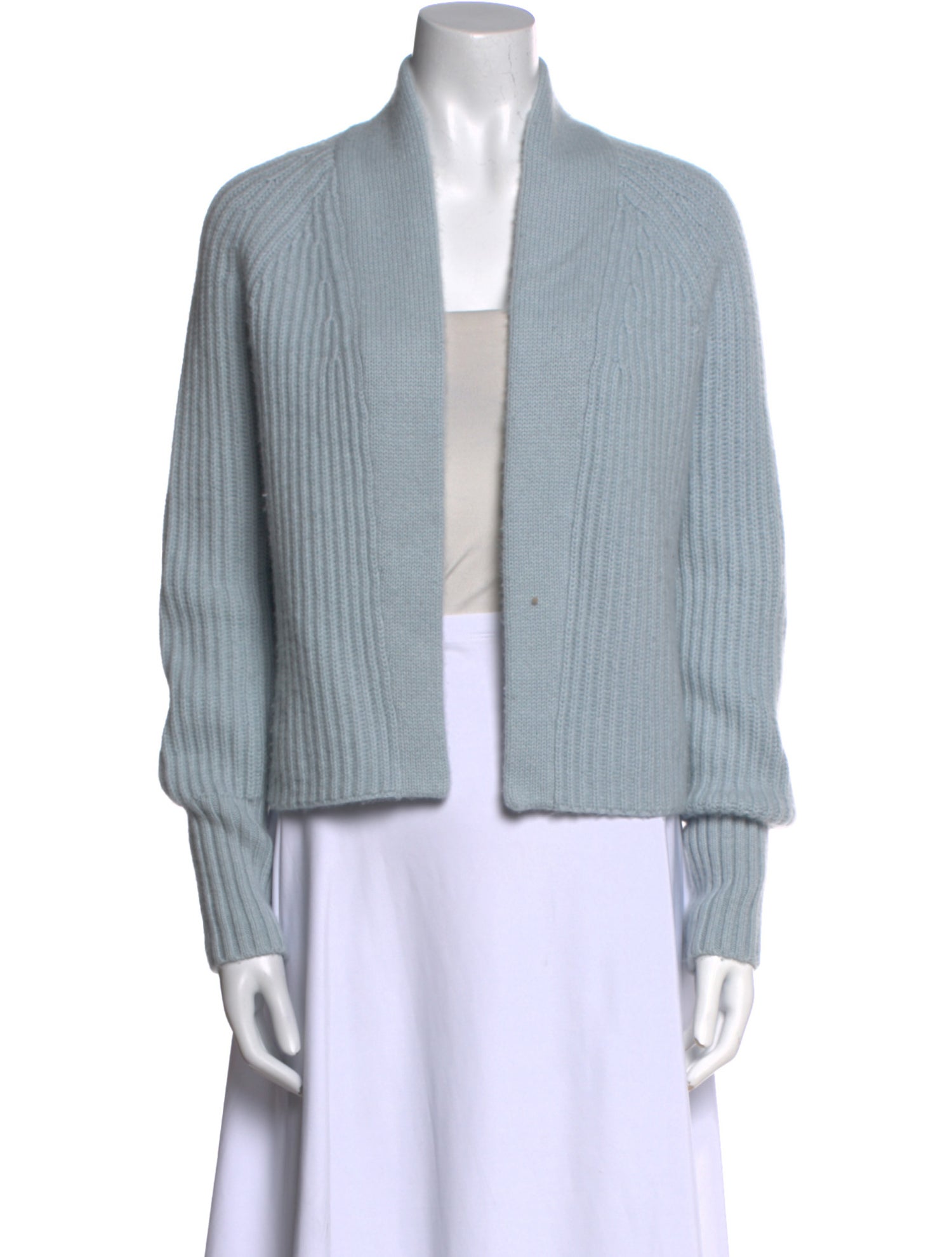 Allude Cashmere Open Front Sweater