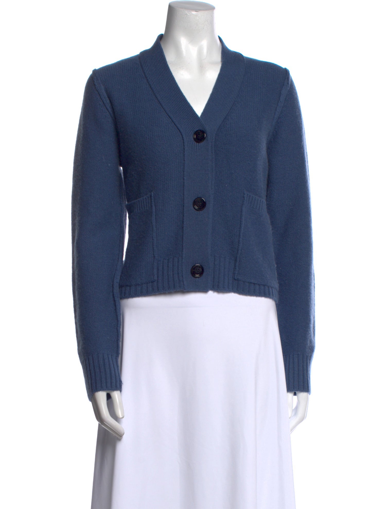 Allude Virgin Wool V-Neck Sweater