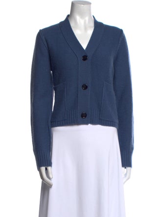 Allude Virgin Wool V-Neck Sweater