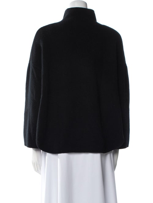 Allude Virgin Wool Mock Neck Sweater