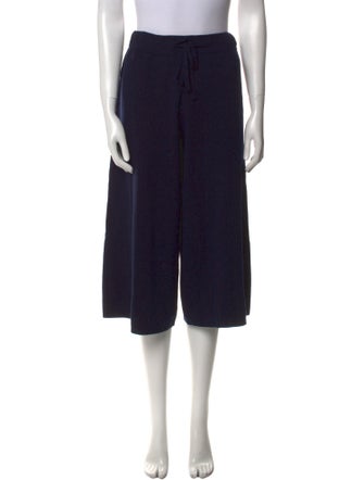 Allude Virgin Wool Wide Leg Pants
