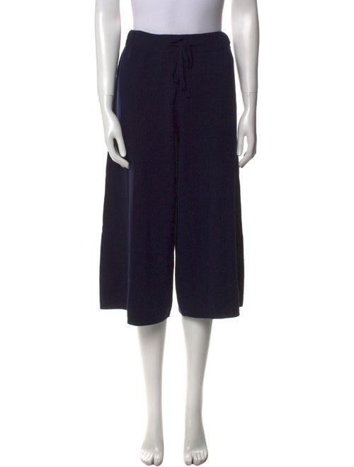 Allude Virgin Wool Wide Leg Pants