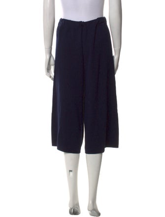 Allude Virgin Wool Wide Leg Pants