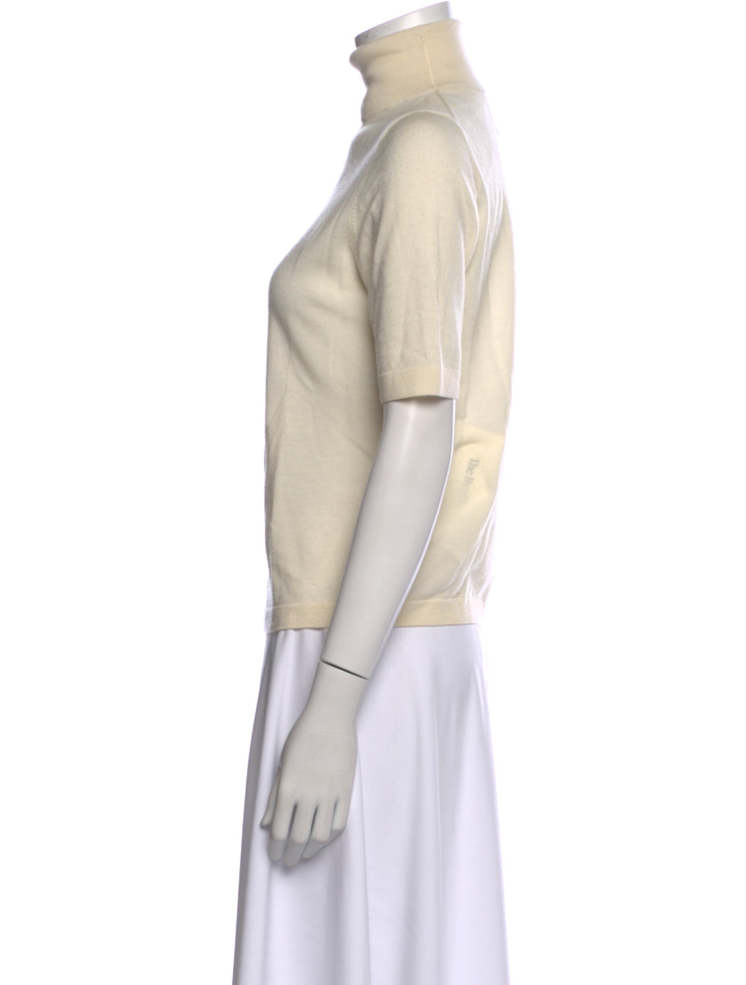 Allude Virgin Wool Turtleneck Top