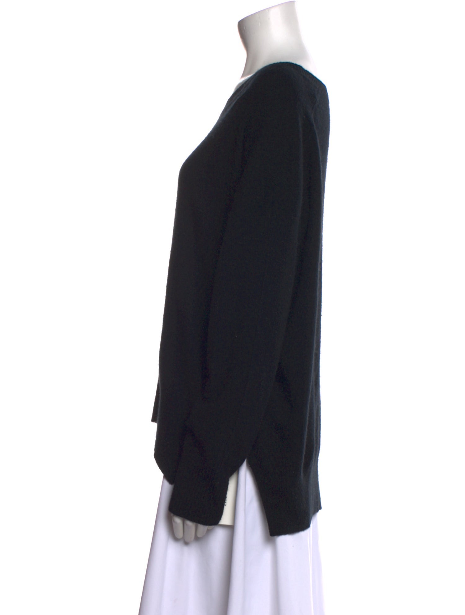 Allude Cashmere Scoop Neck Sweater