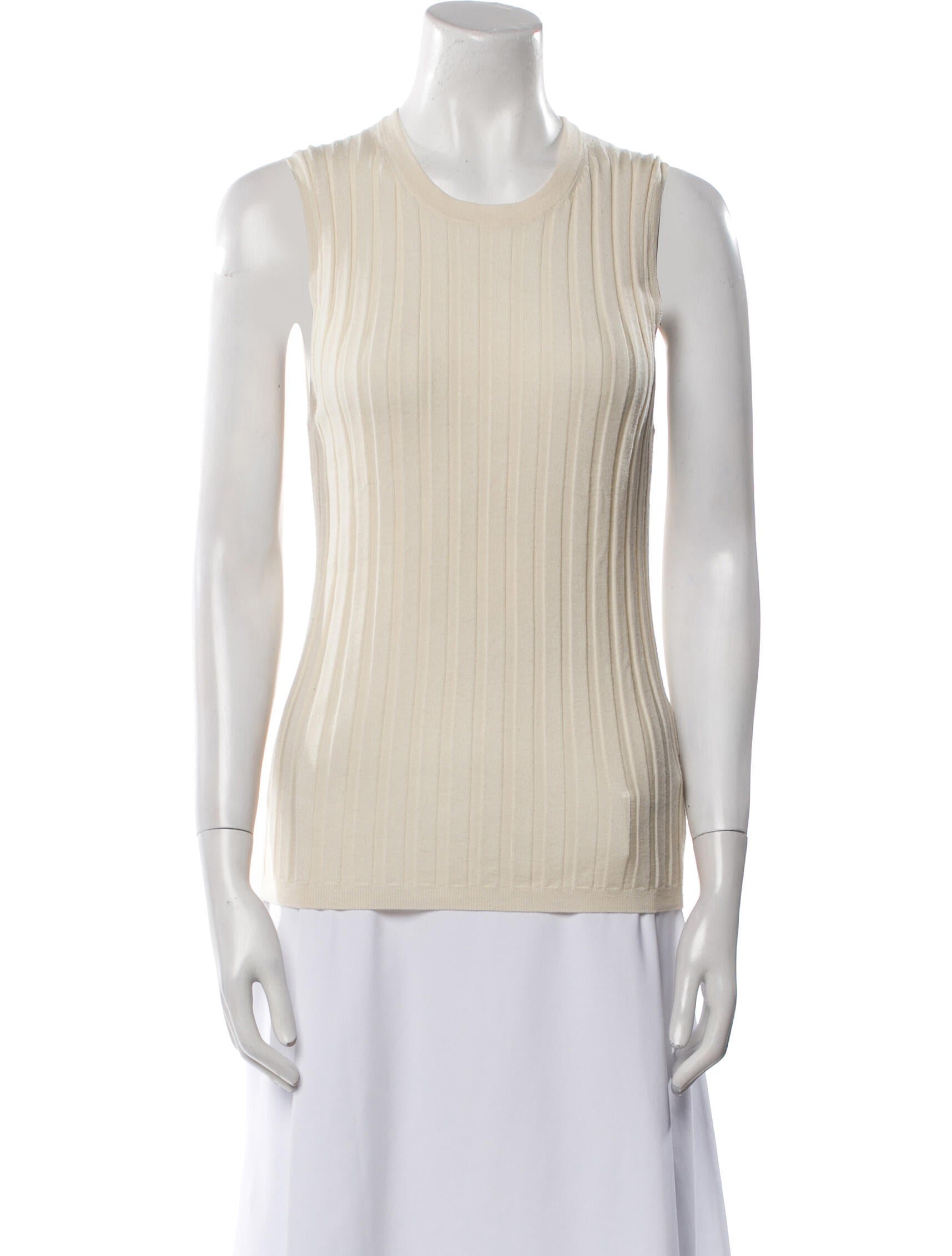 Allude Virgin Wool Crew Neck Top