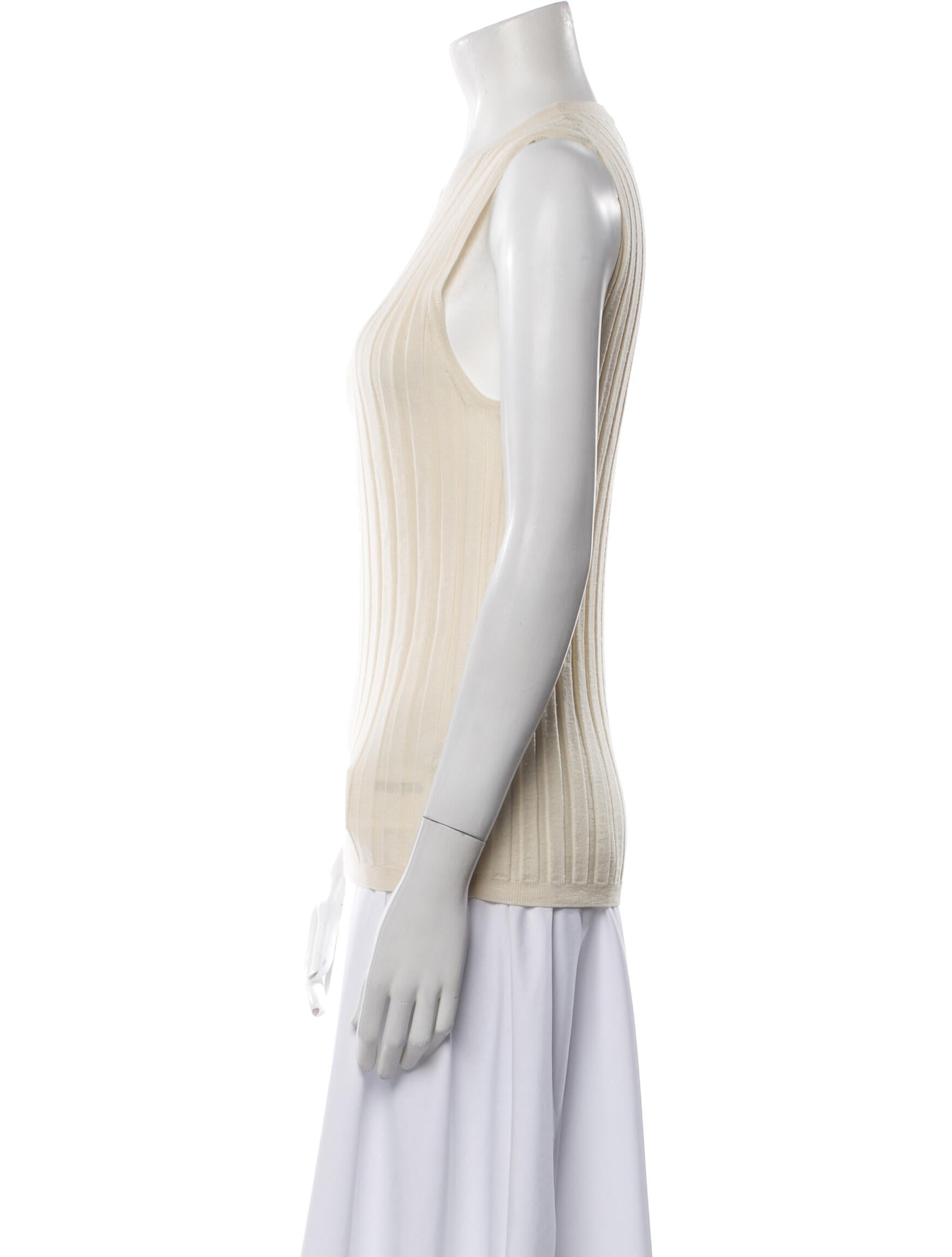 Allude Virgin Wool Crew Neck Top