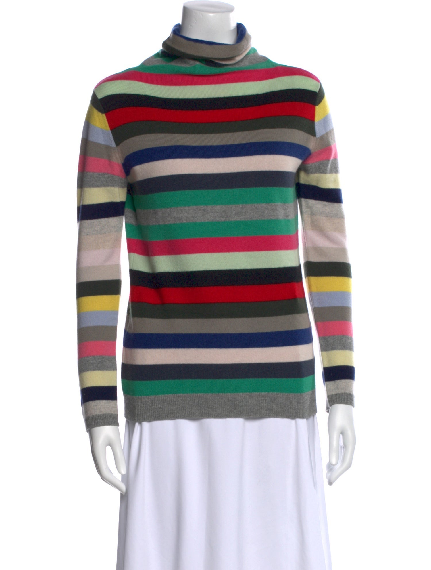 Allude Cashmere Striped Sweater