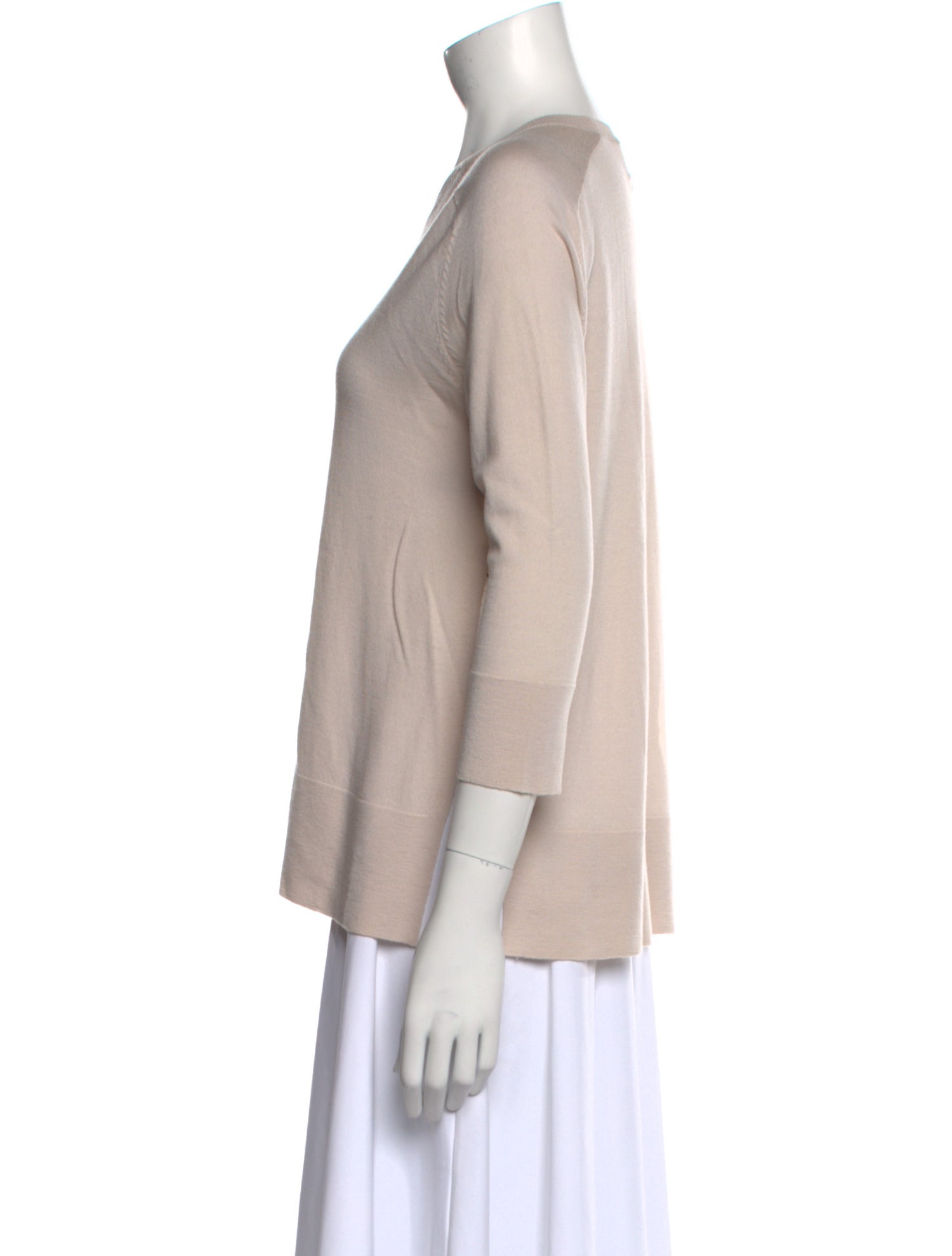 Allude Wool Scoop Neck Sweater