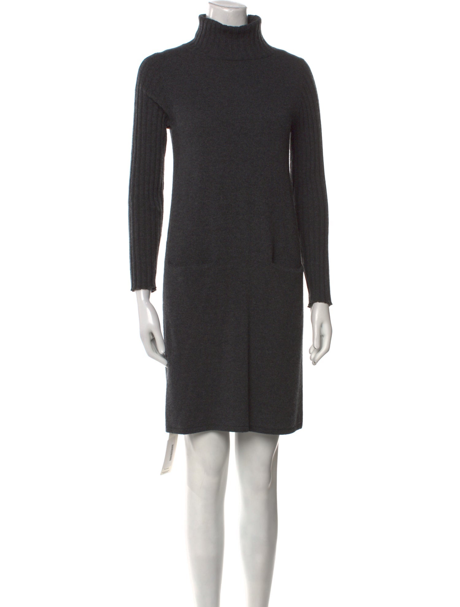 Allude Turtleneck Mini Dress