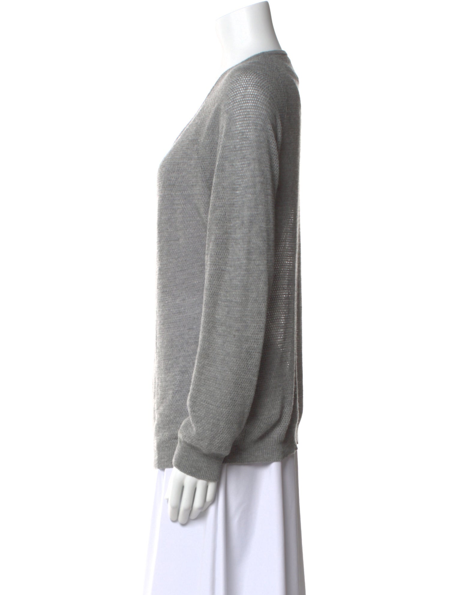 Allude Scoop Neck Sweater