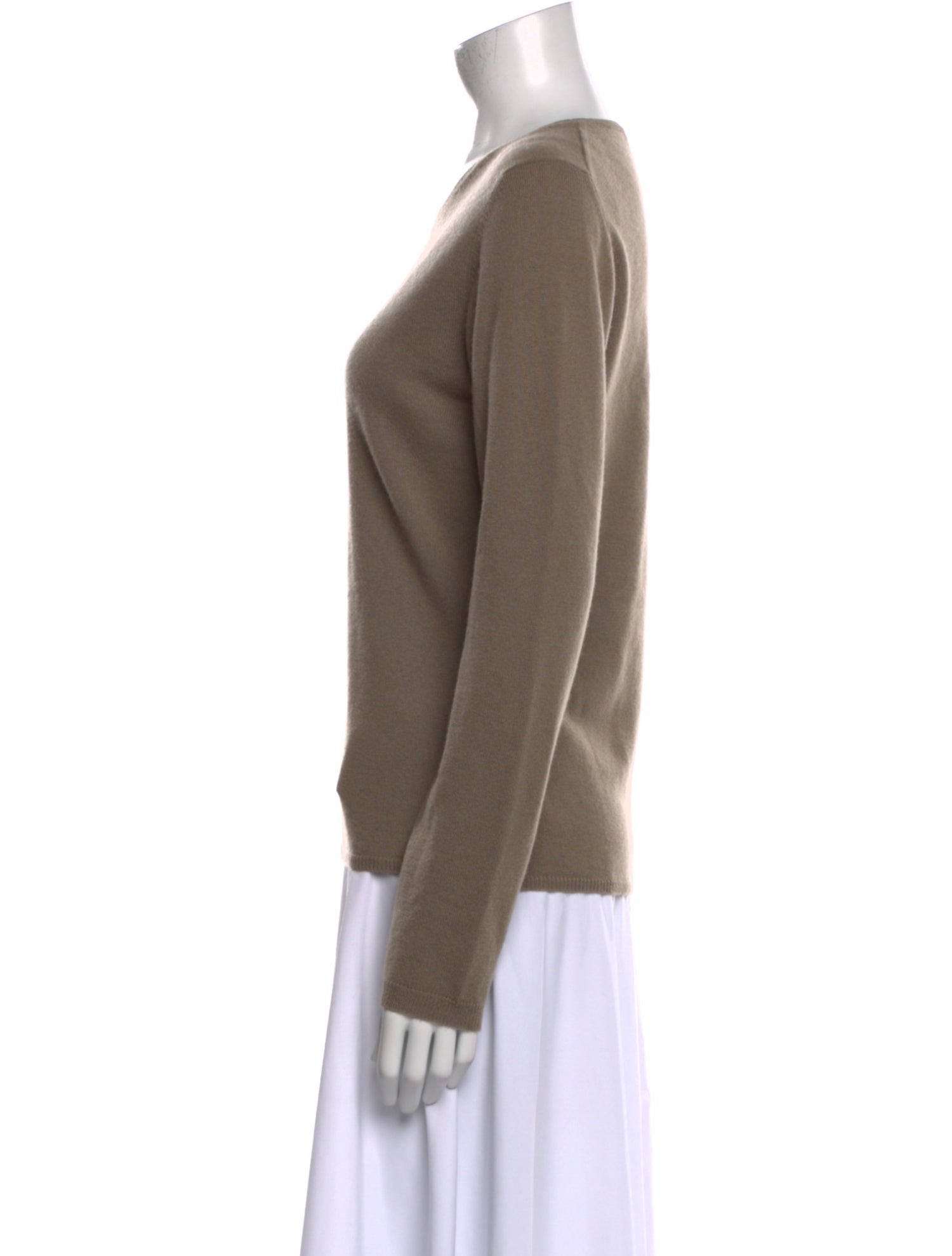 Allude Cashmere Scoop Neck Sweater
