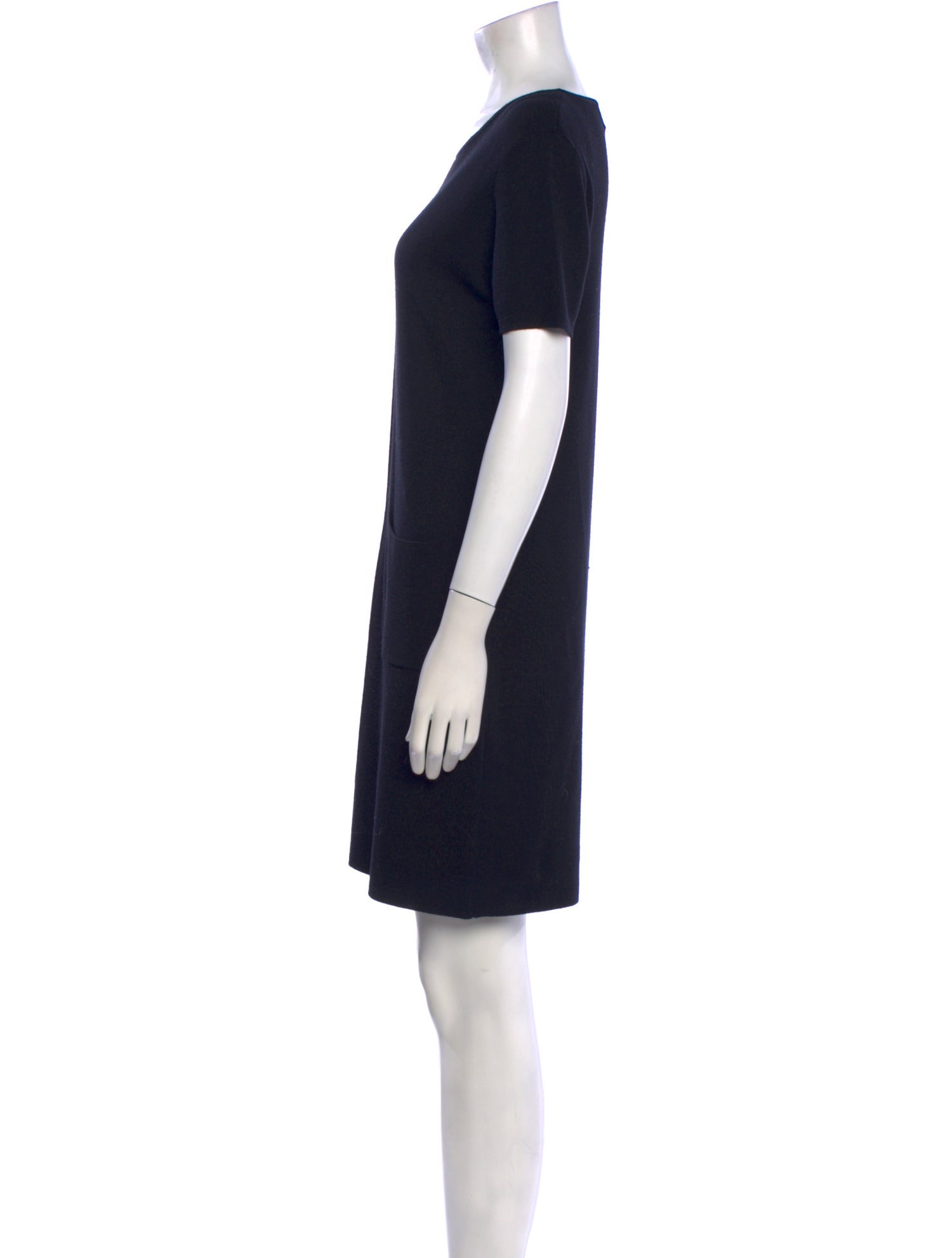 Allude Virgin Wool Mini Dress