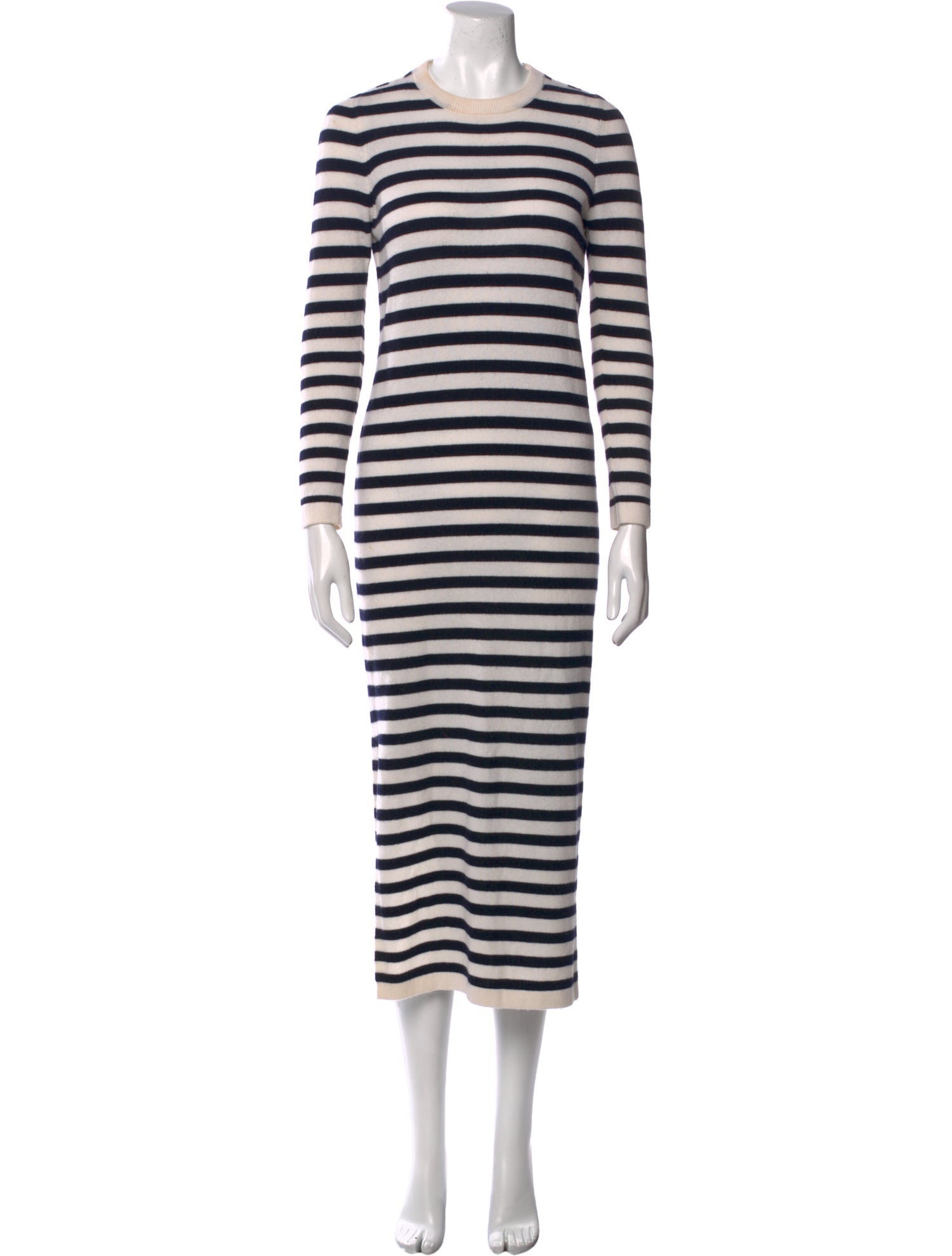 Allude Virgin Wool Midi Length Dress