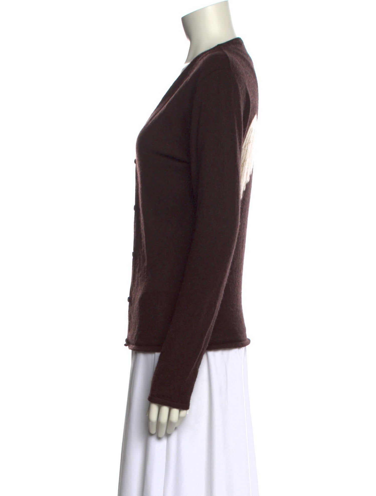 Allude Cashmere V-Neck Sweater