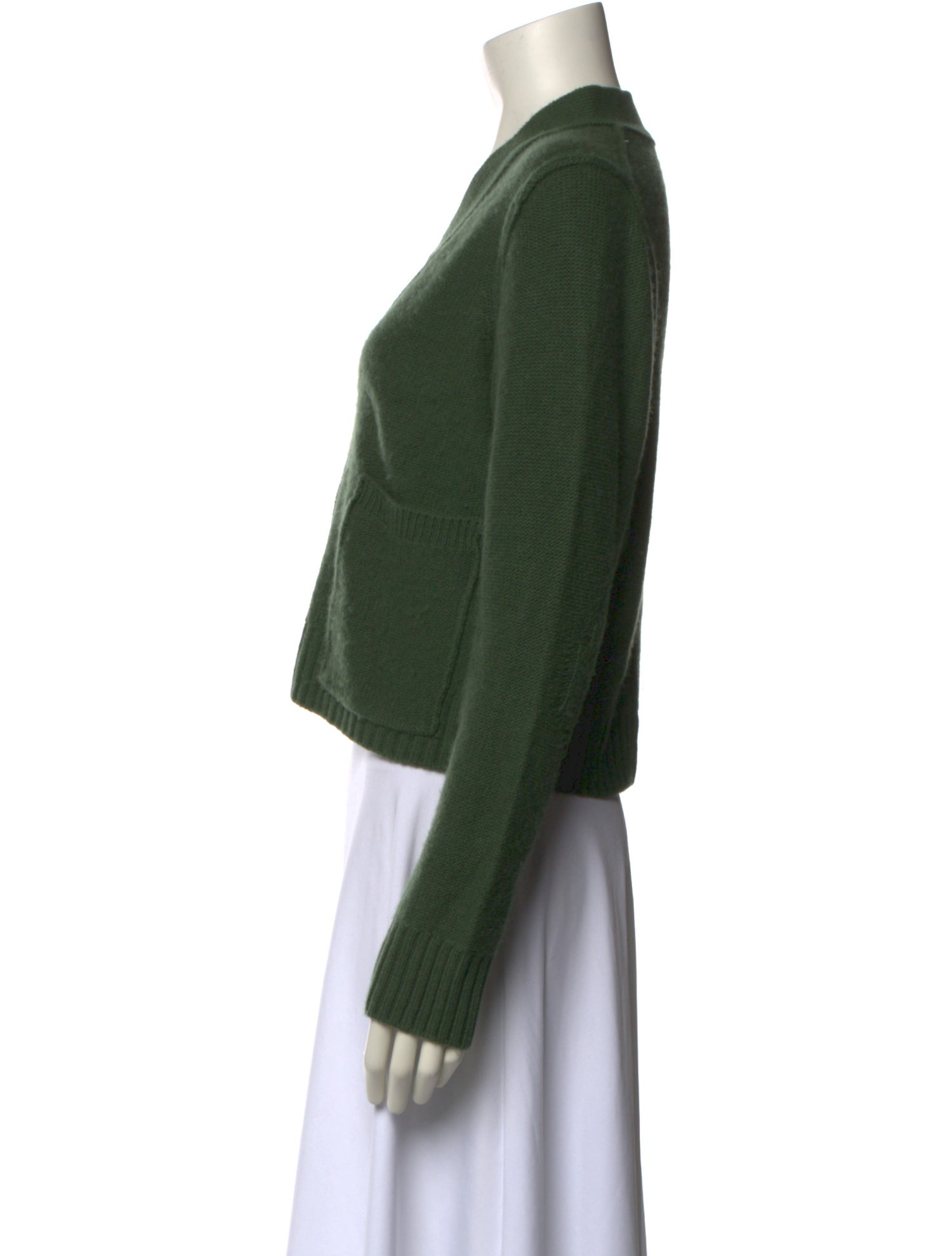 Allude Virgin Wool V-Neck Sweater