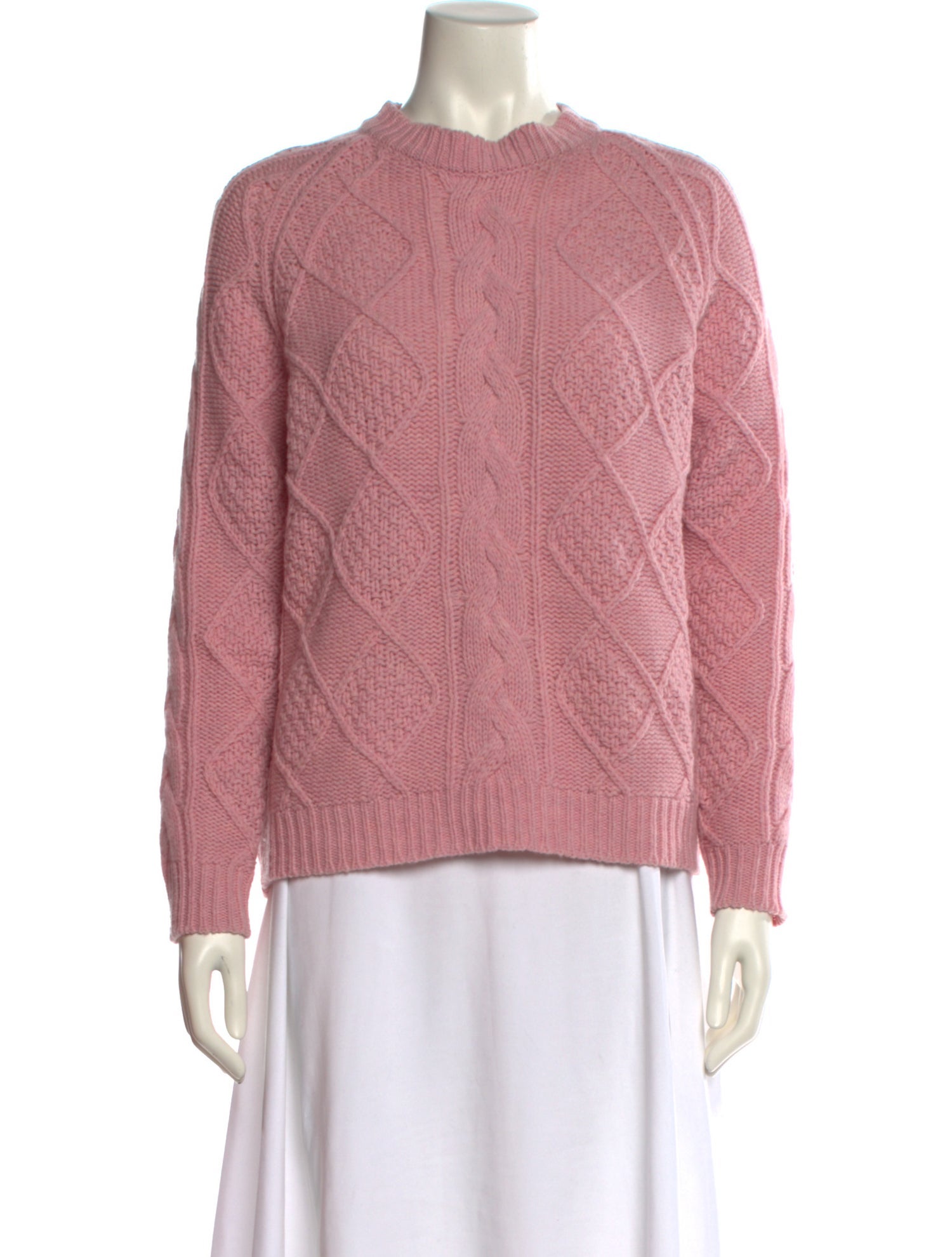 Allude Wool Mock Neck Sweater