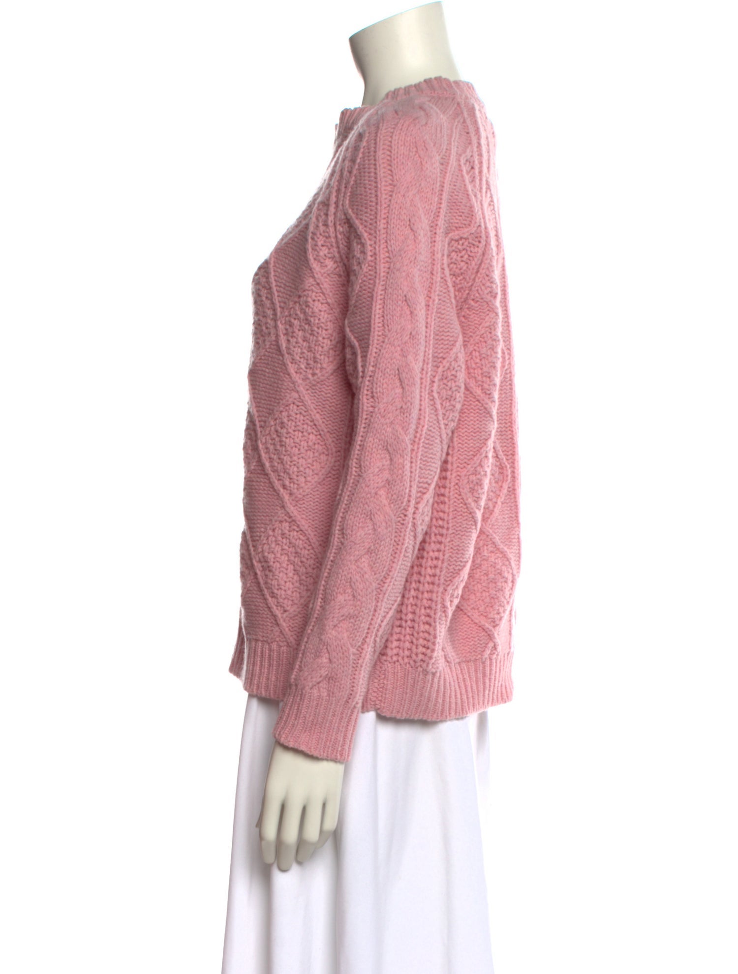 Allude Wool Mock Neck Sweater