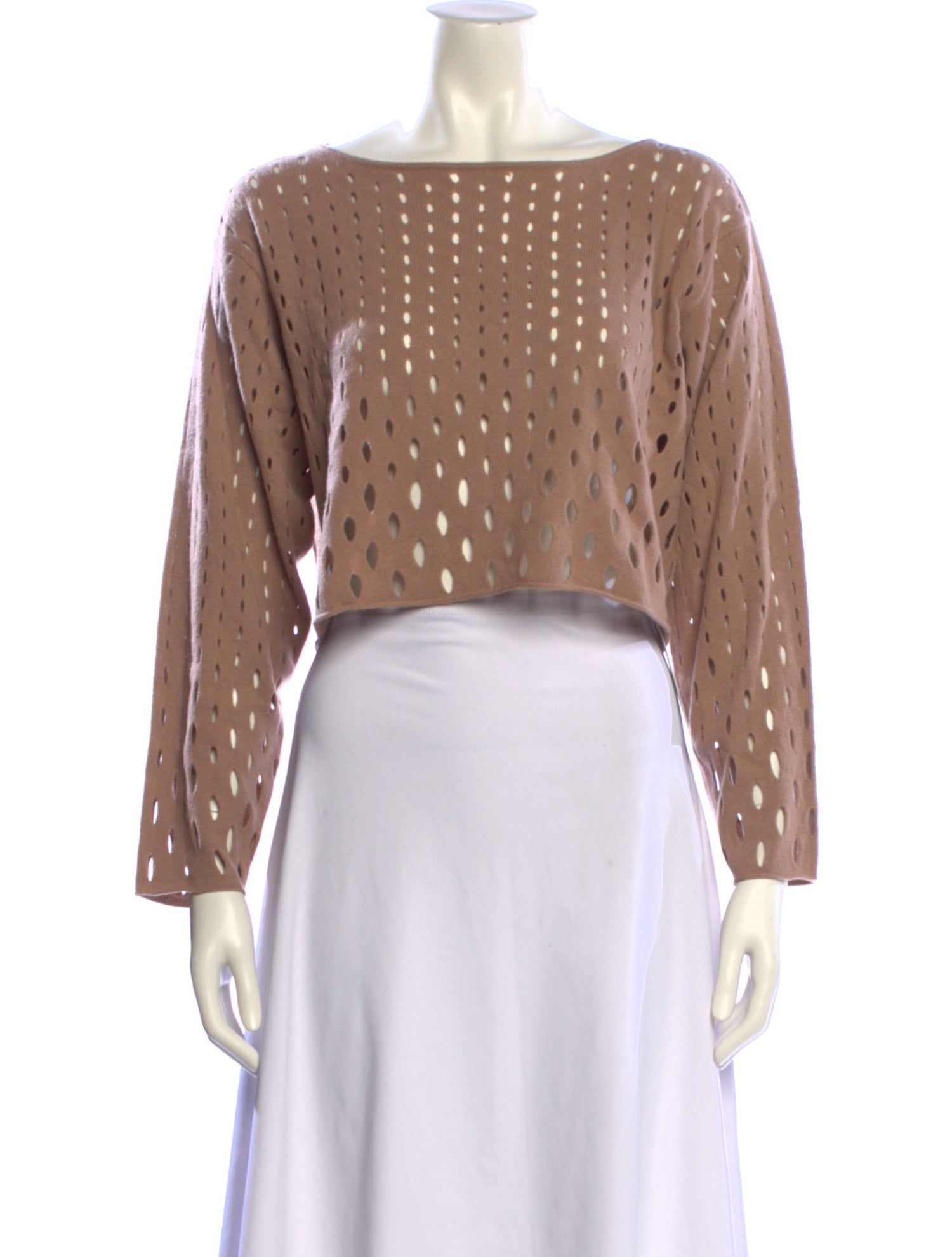 Allude Cashmere Printed Sweater