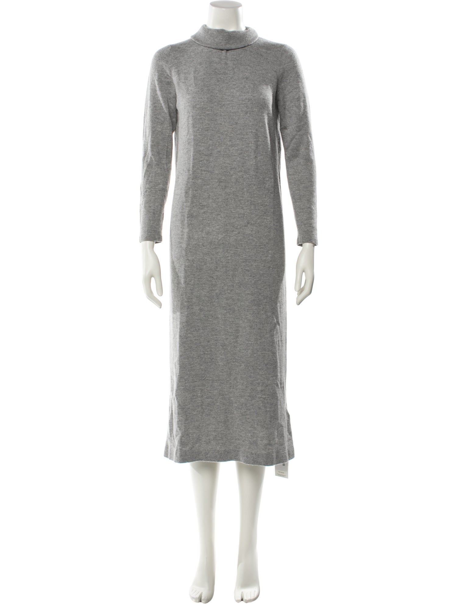 Allude Virgin Wool Midi Length Dress