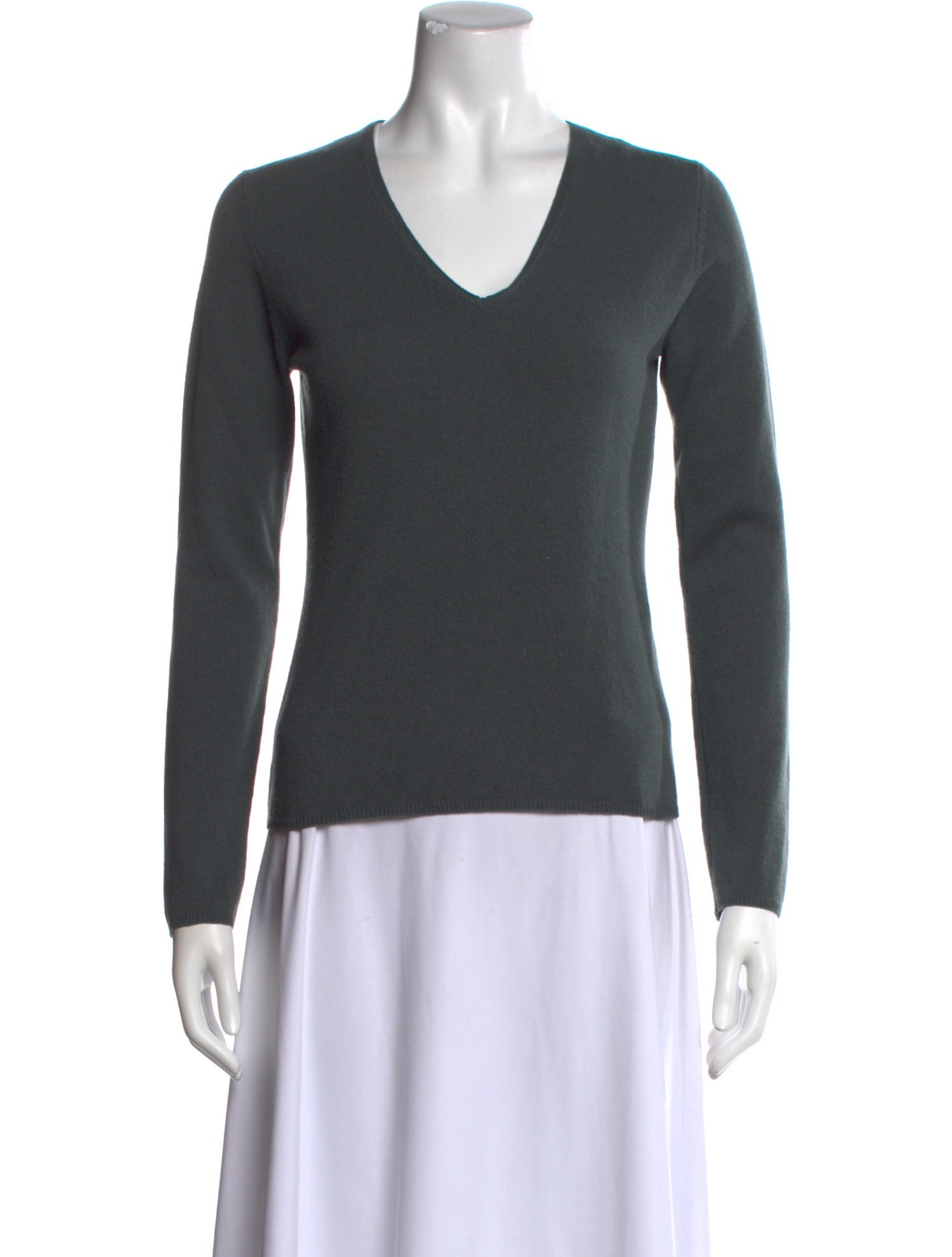 Allude Cashmere V-Neck Sweater