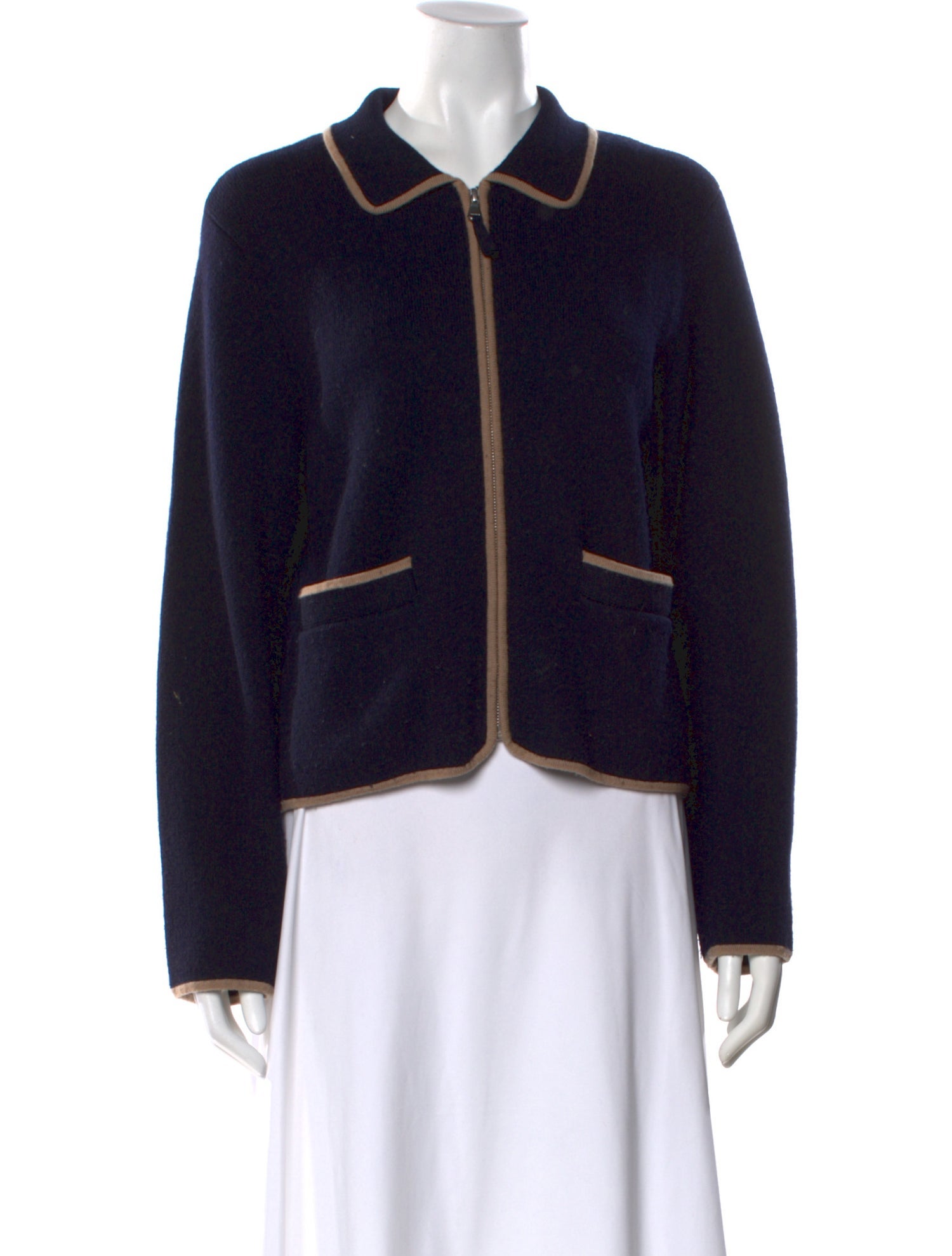 Allude Virgin Wool Crew Neck Sweater