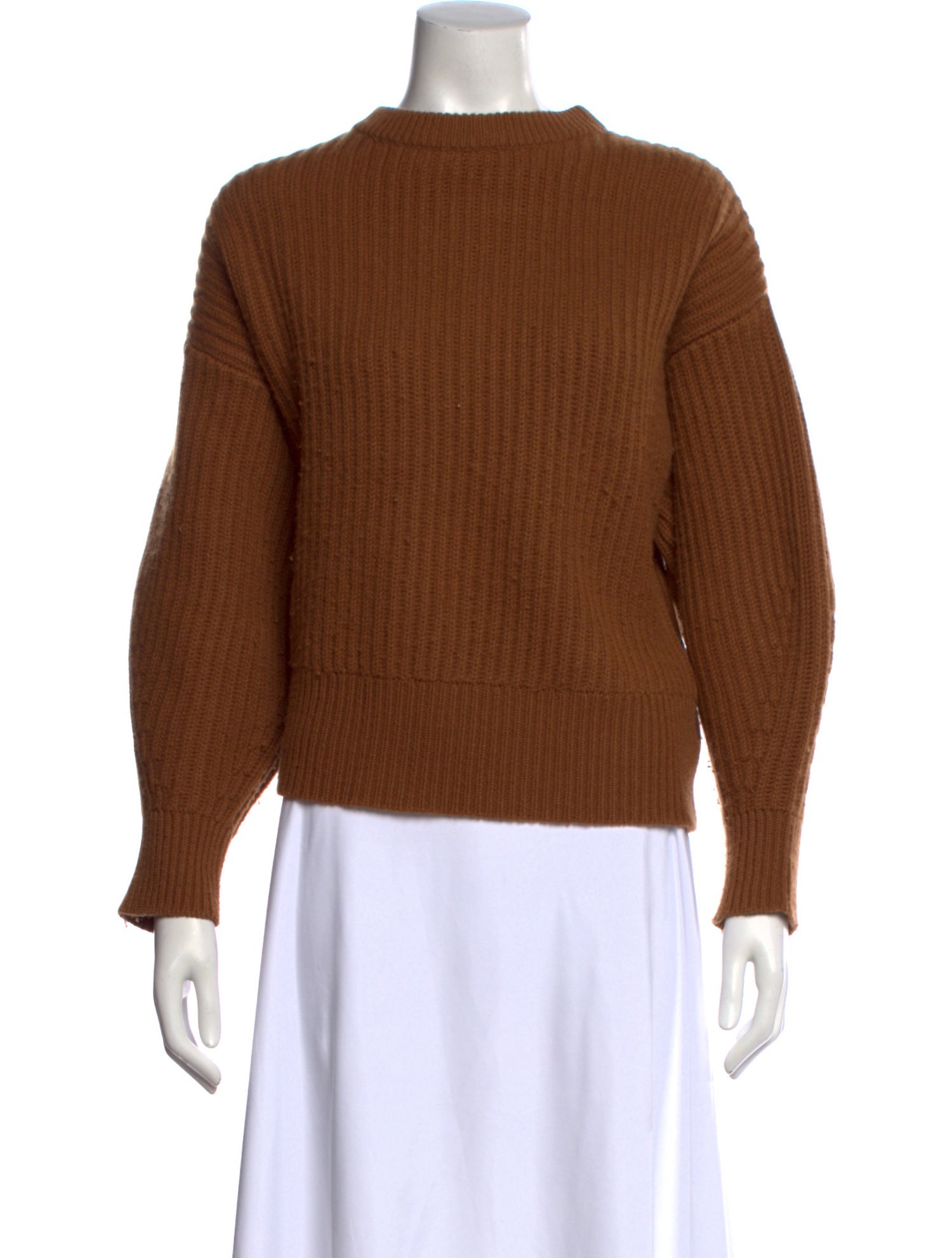 Allude Virgin Wool Mock Neck Sweater