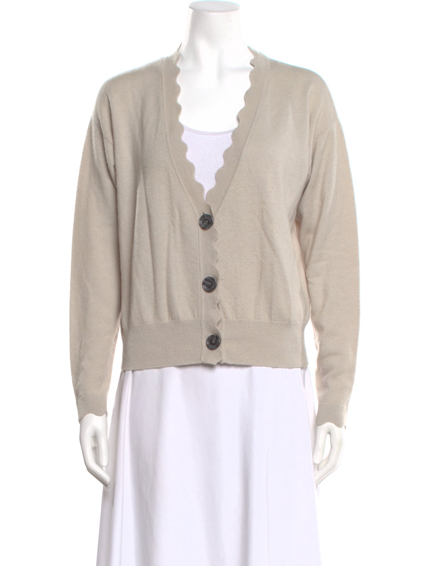 Allude Virgin Wool V-Neck Sweater