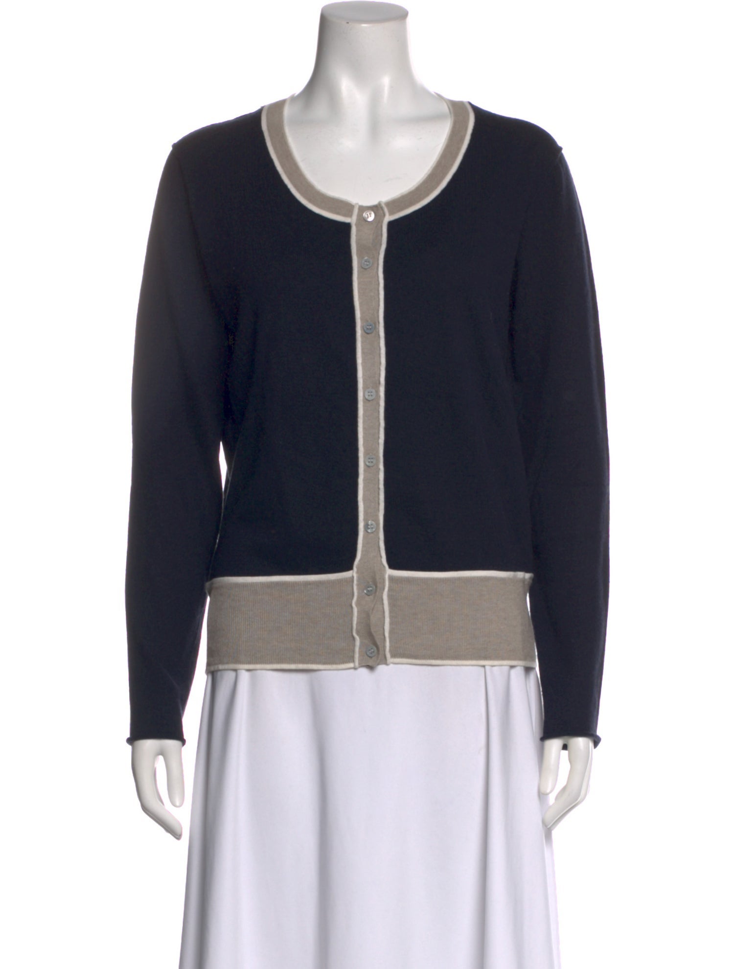 Allude Scoop Neck Sweater