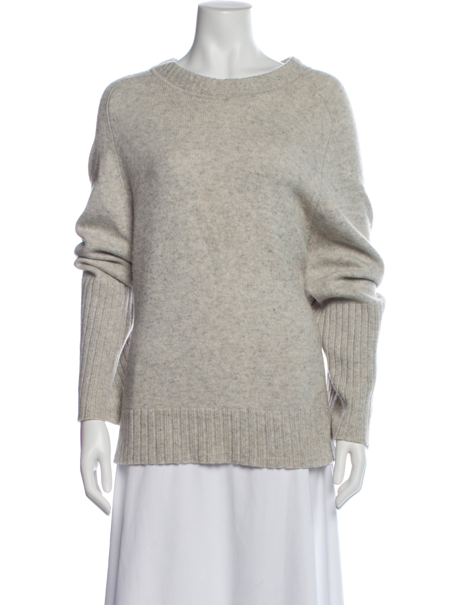 Allude Virgin Wool Crew Neck Sweater