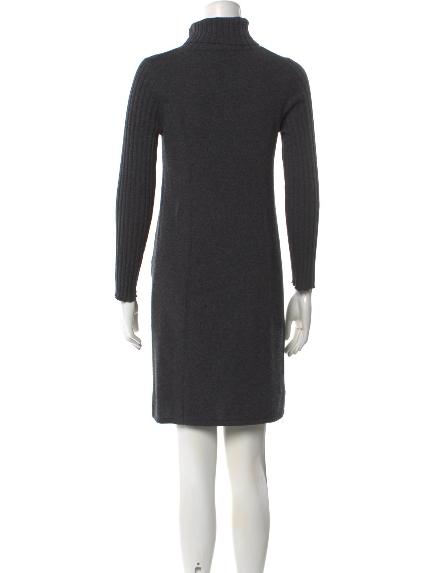 Allude Turtleneck Mini Dress