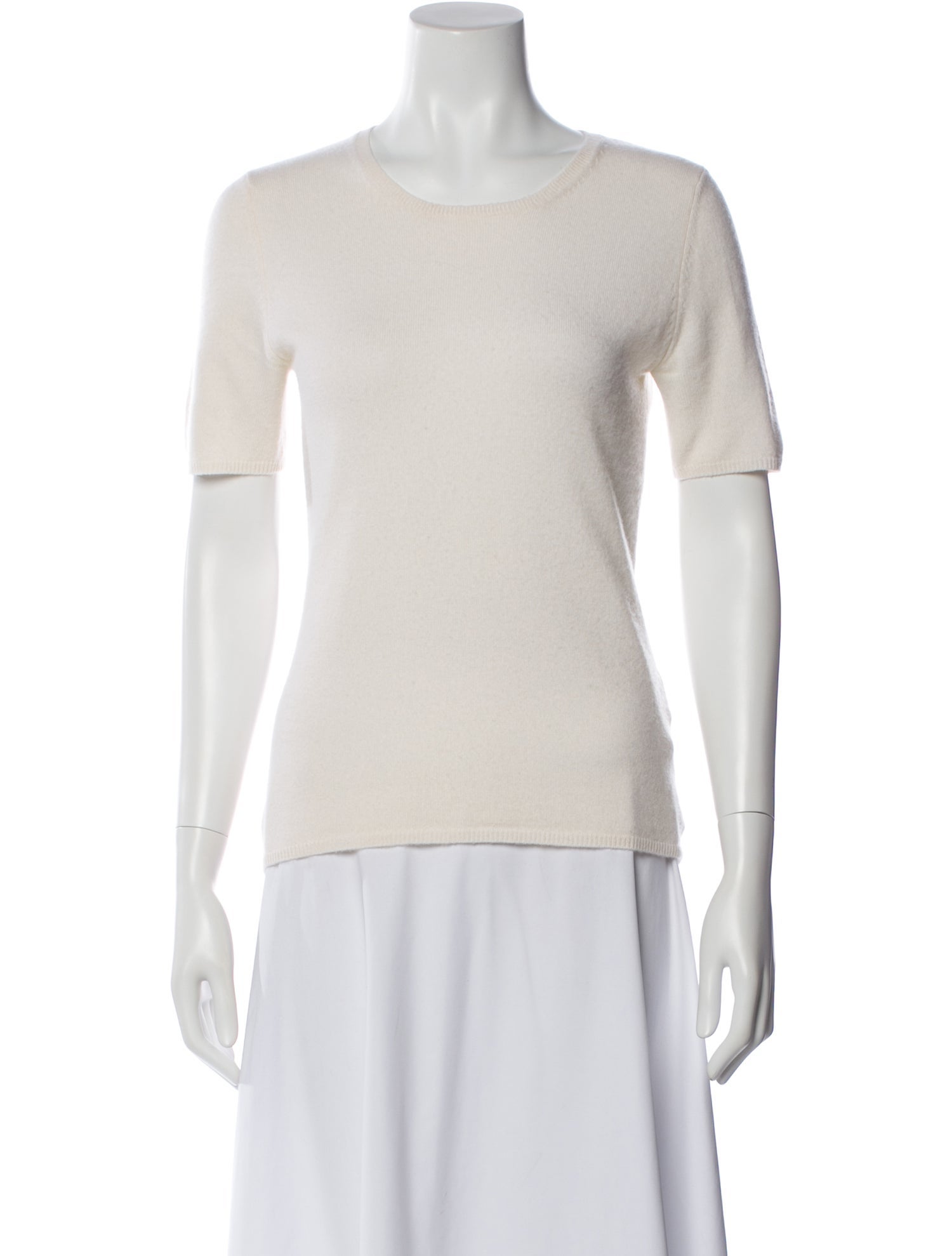 Allude Cashmere Scoop Neck Sweater