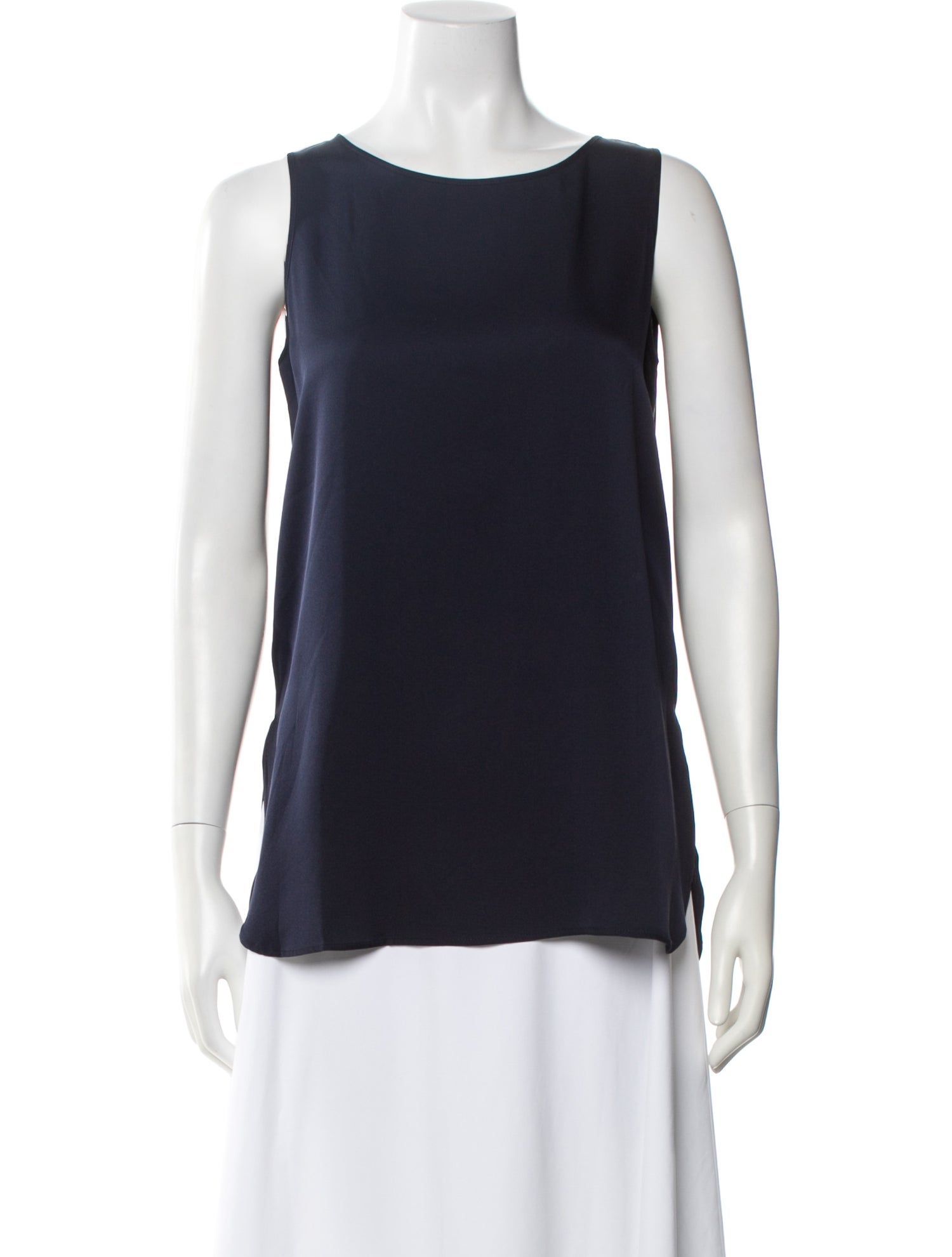 Allude Silk Crew Neck Top w/ Tags