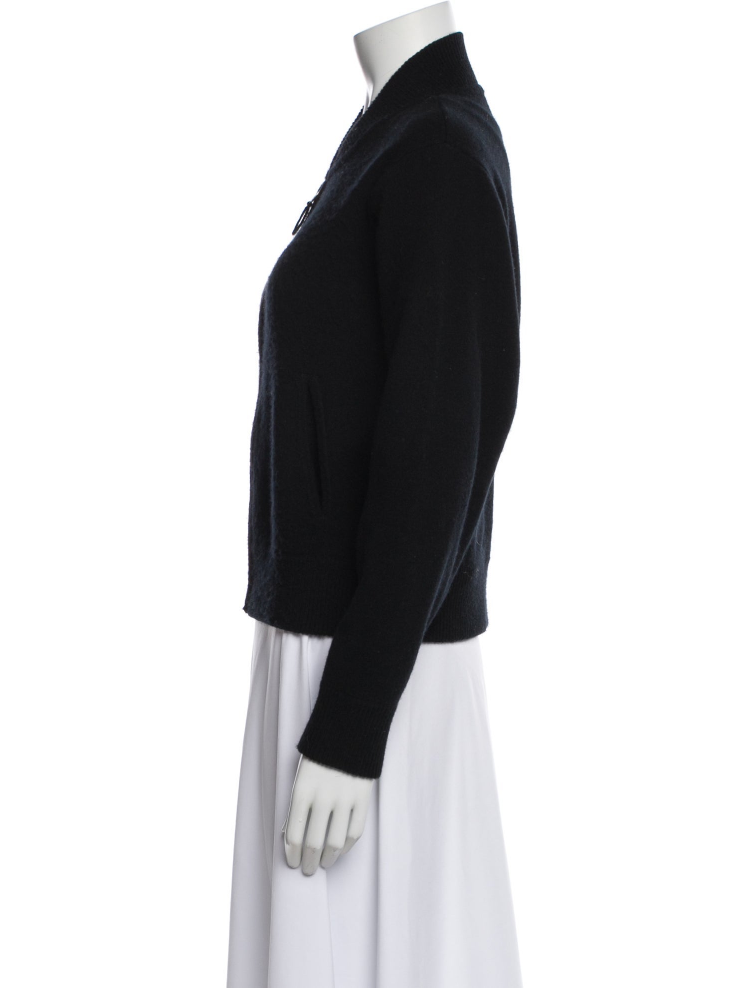 Allude Virgin Wool Bomber Jacket