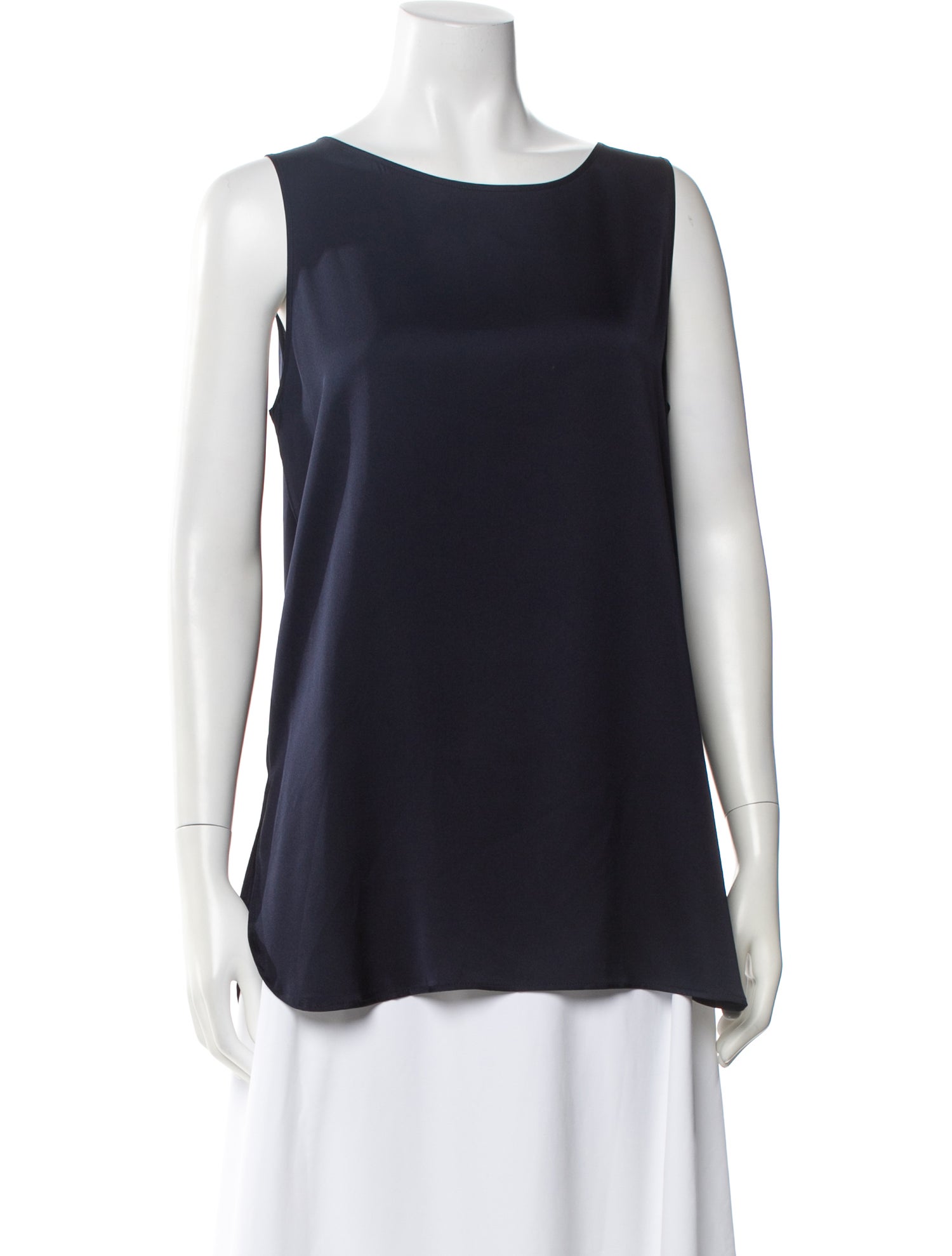 Allude Silk Crew Neck Top w/ Tags