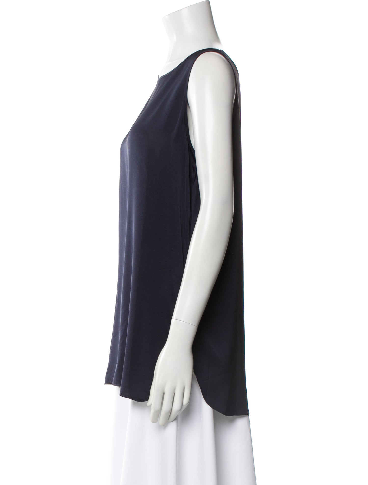Allude Silk Crew Neck Top w/ Tags