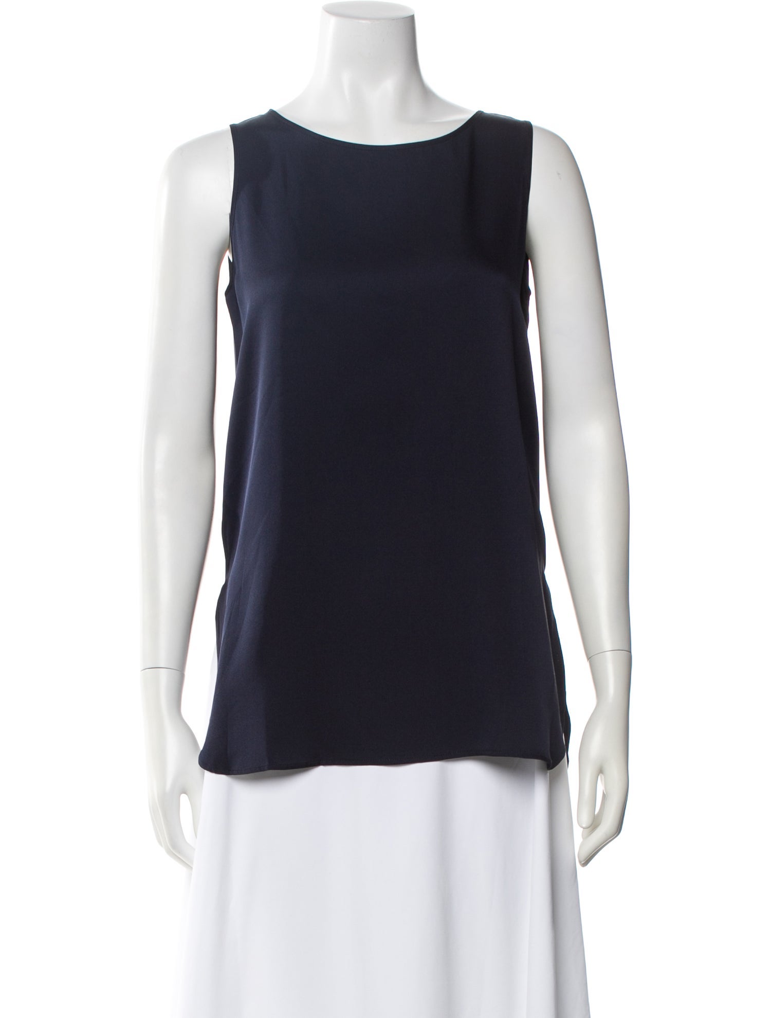 Allude Silk Crew Neck Top w/ Tags