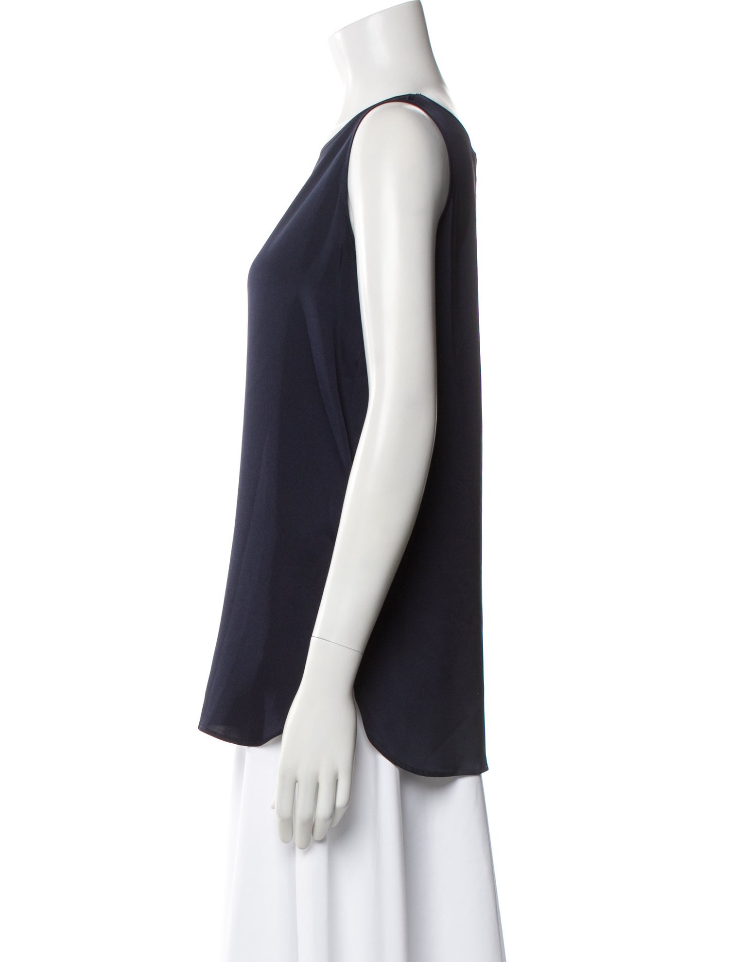 Allude Silk Crew Neck Top w/ Tags