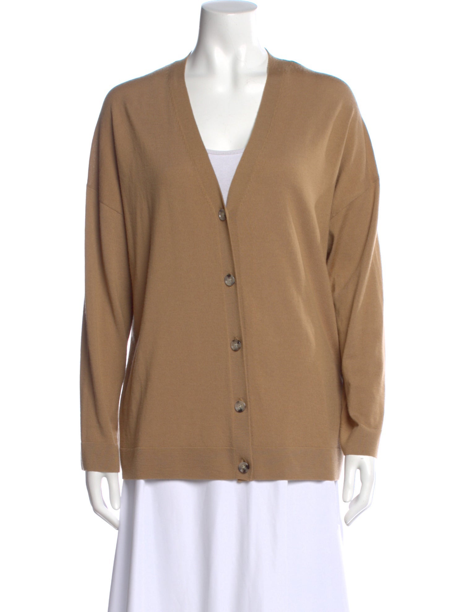 Allude Virgin Wool V-Neck Sweater