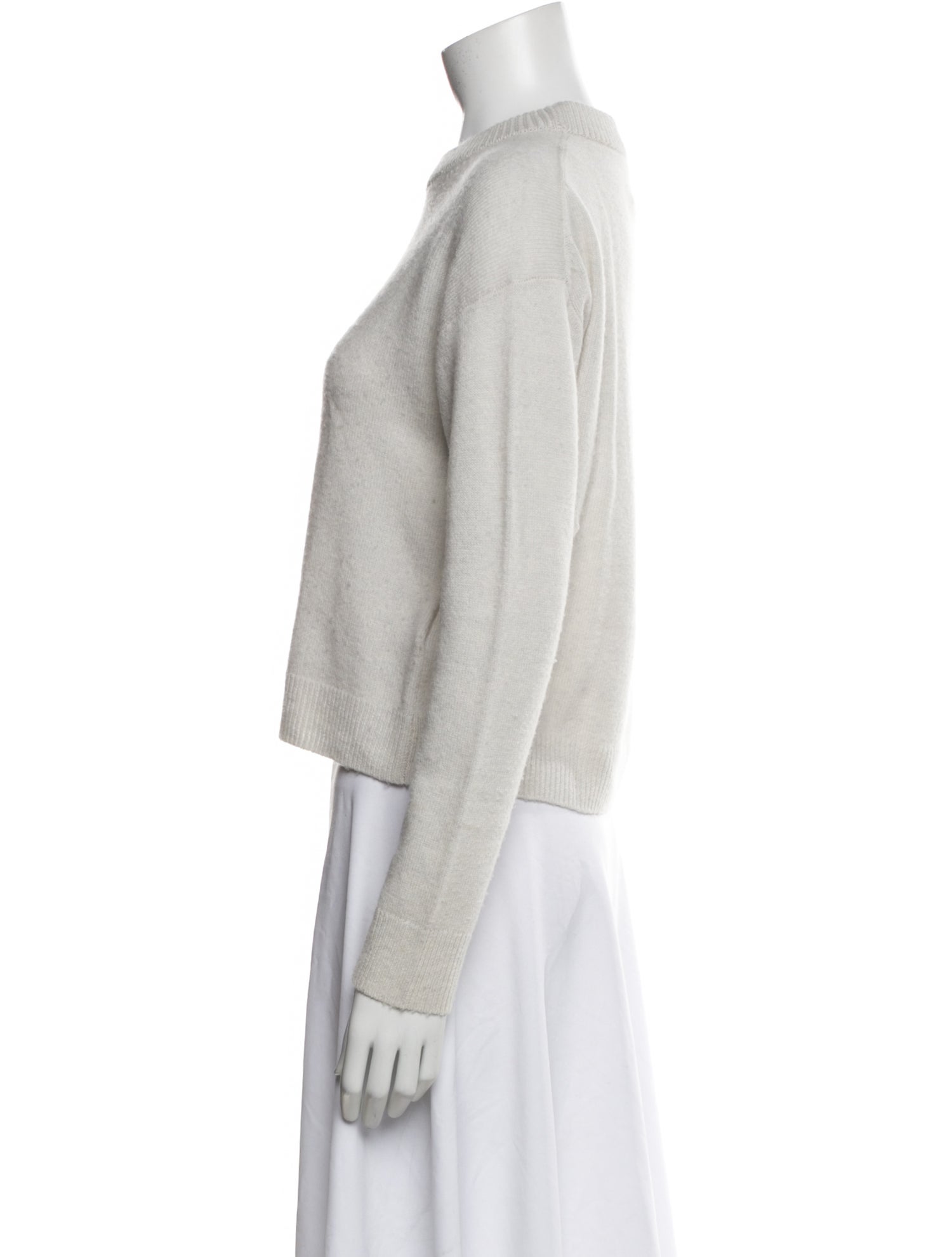 Allude Virgin Wool Crew Neck Sweater