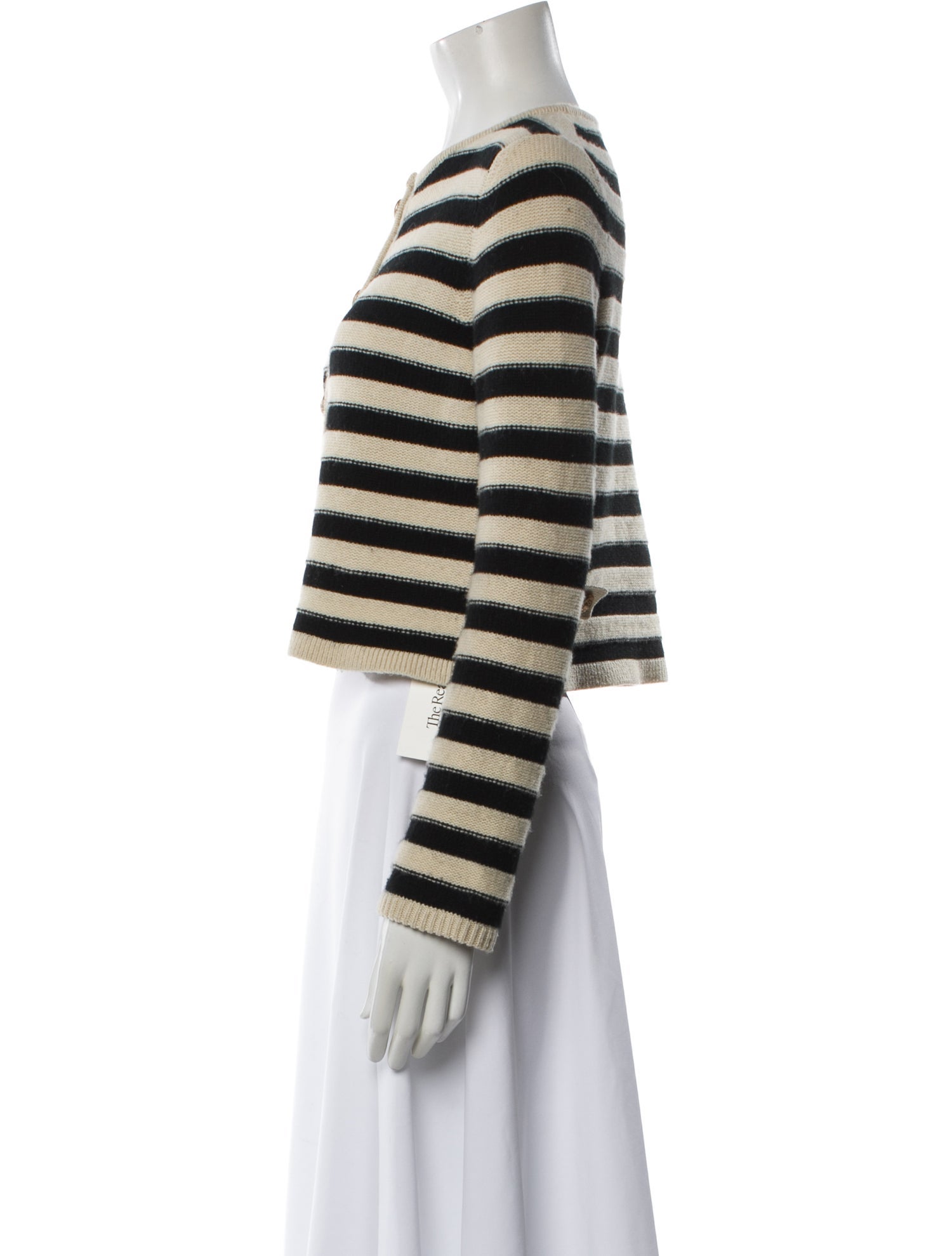 Allude Virgin Wool Striped Sweater