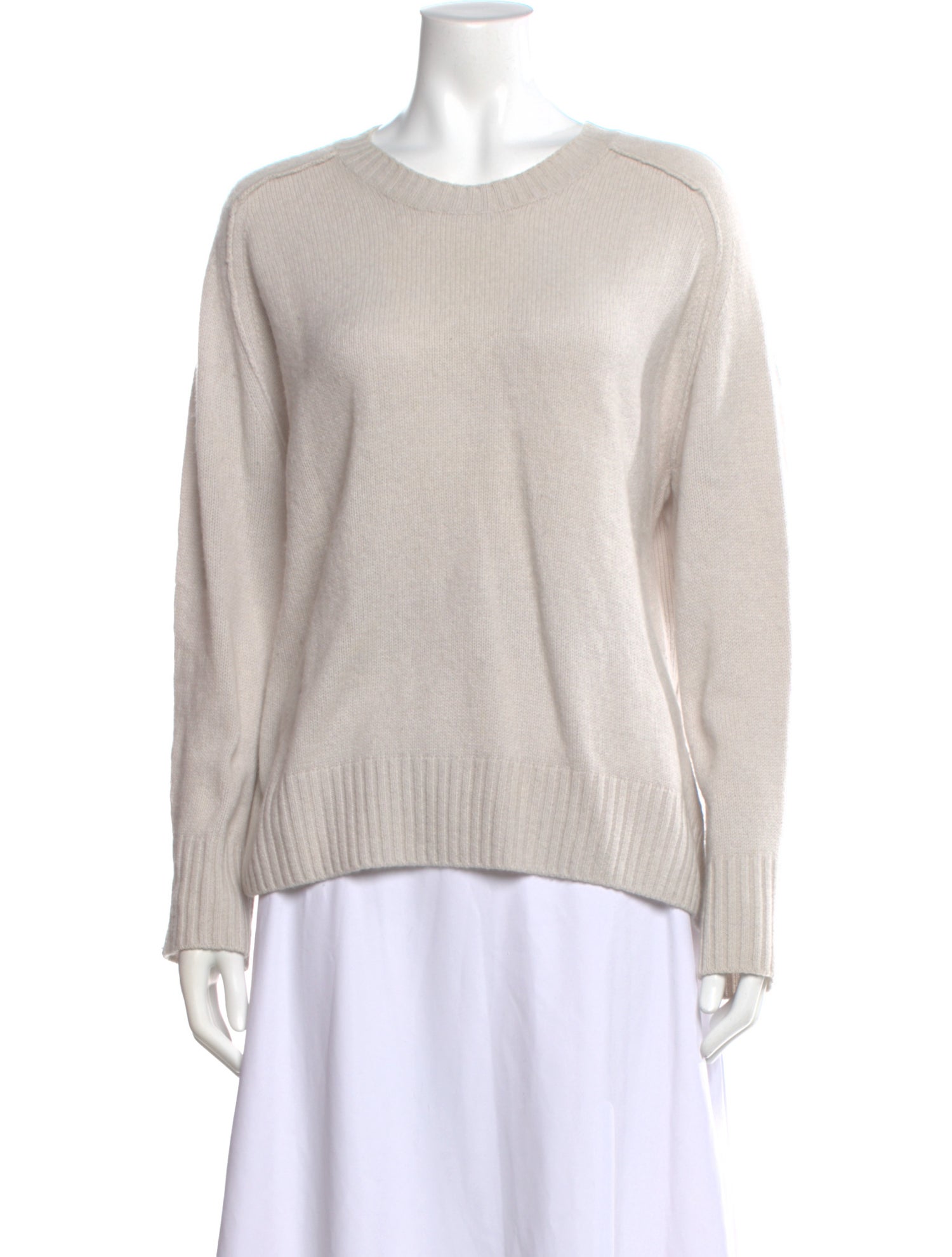 Allude Cashmere Crew Neck Sweater