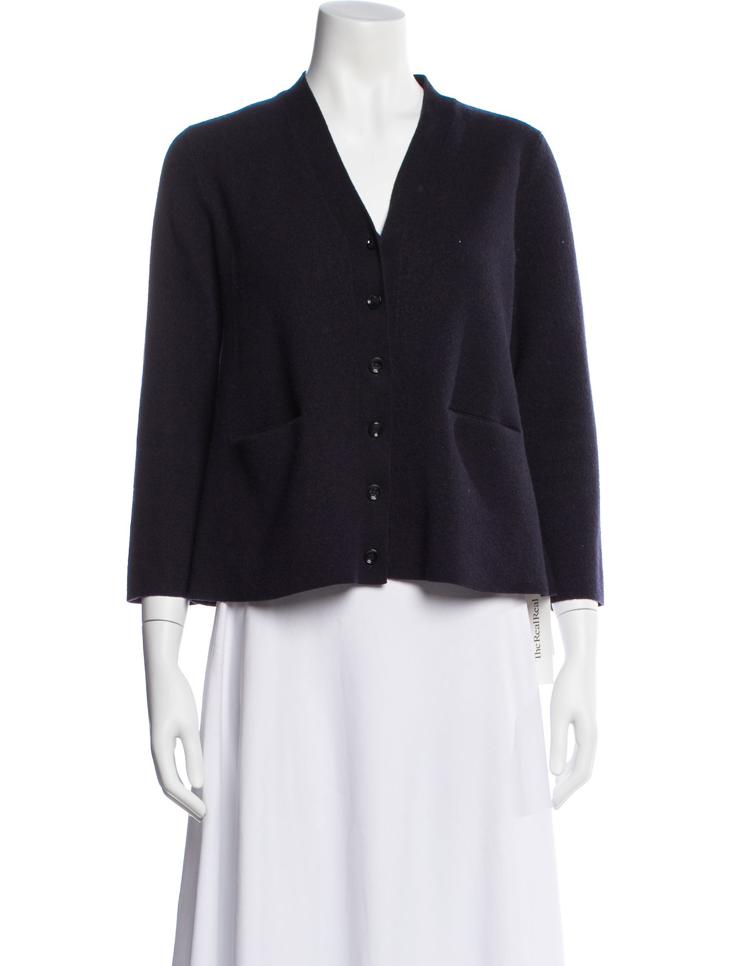 Allude Virgin Wool V-Neck Sweater