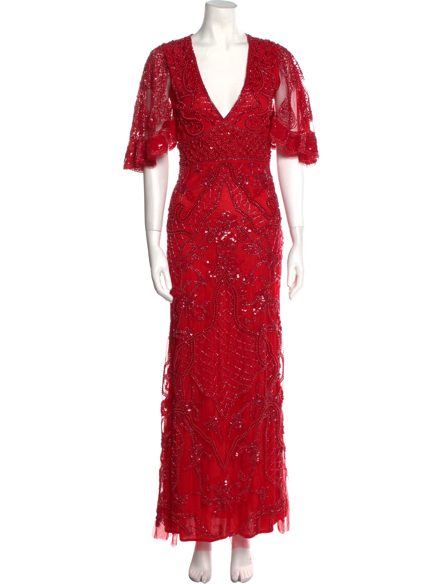 A Star is Born V-Neck Long Dress