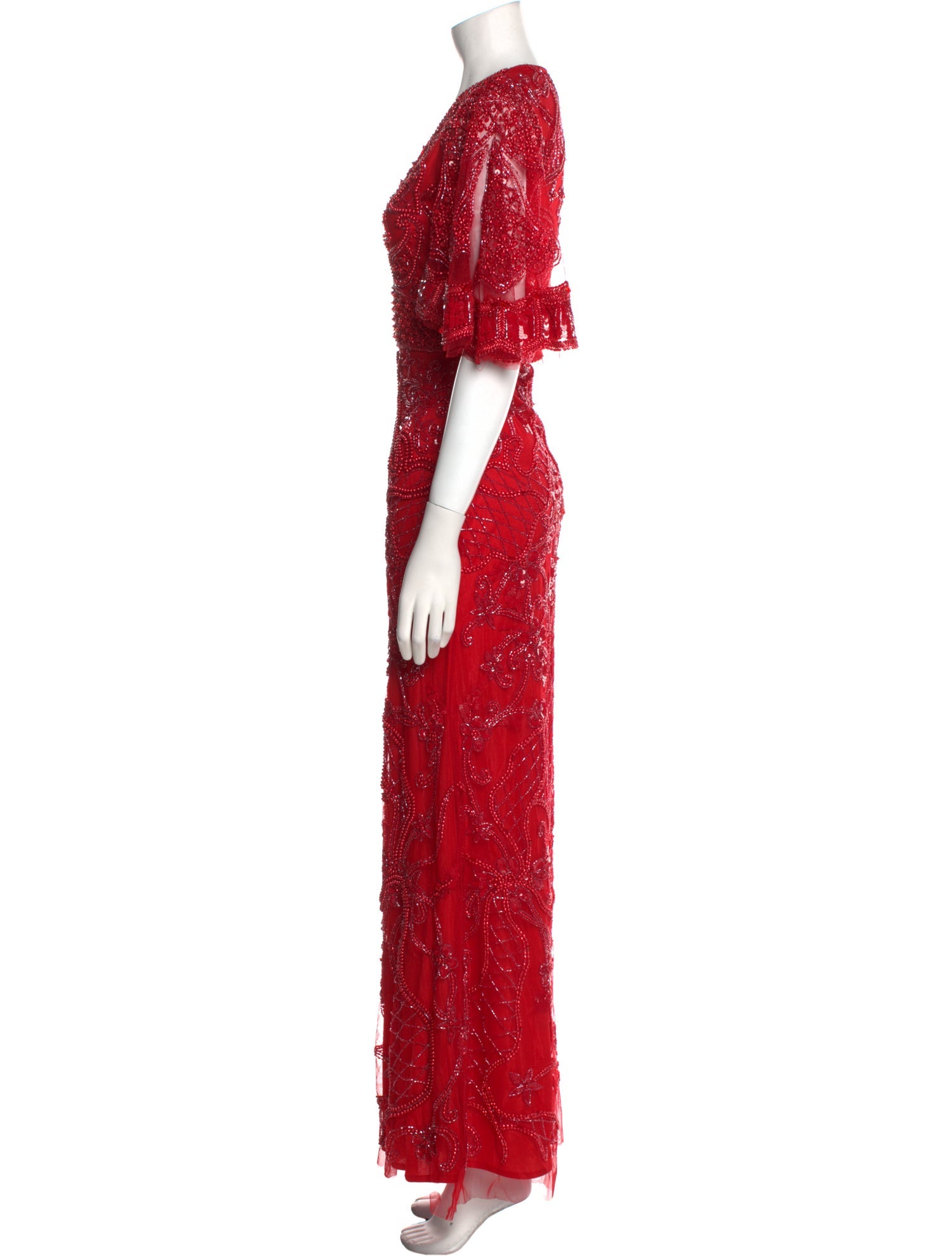 A Star is Born V-Neck Long Dress