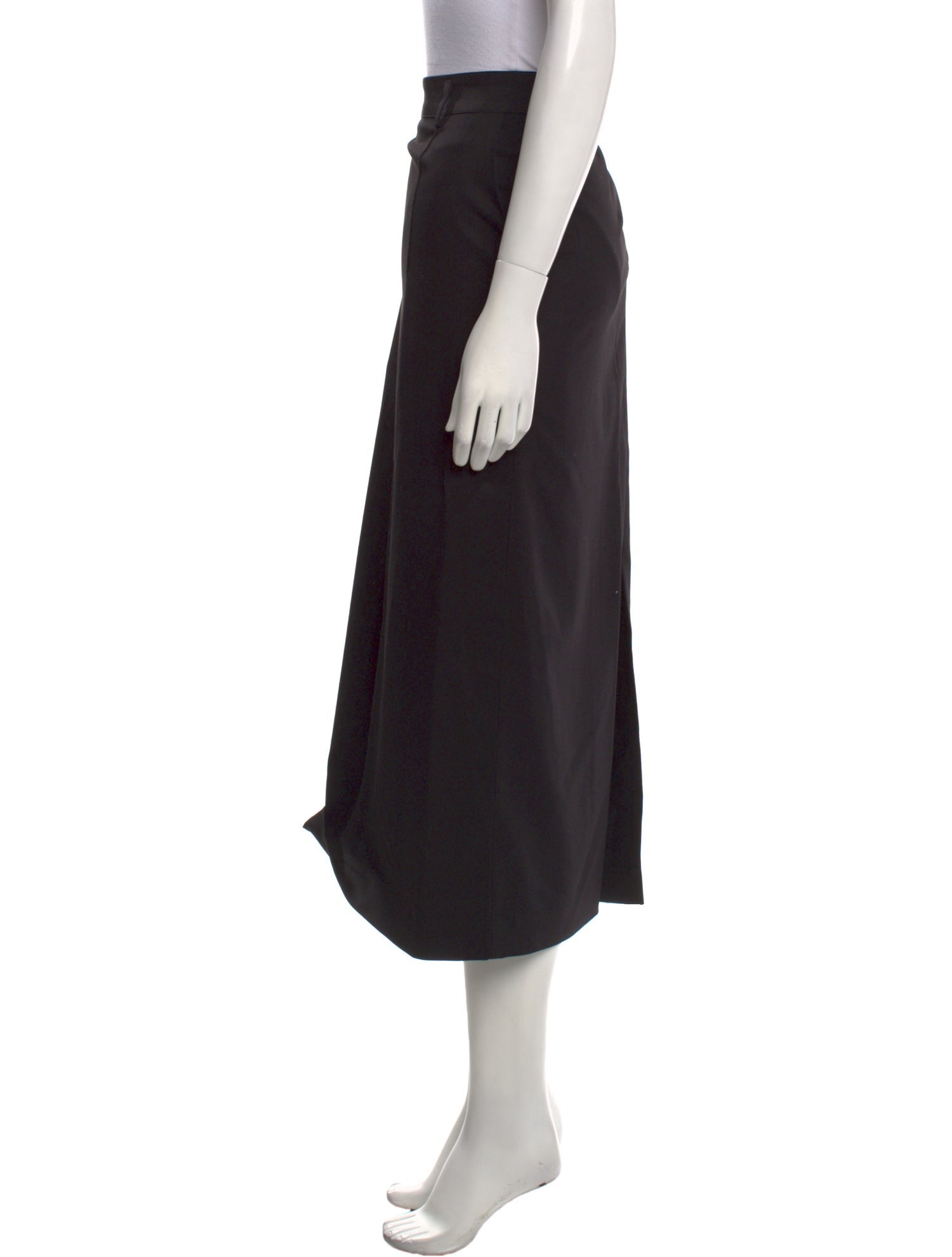 ALMINA concept Wool Midi Length Skirt