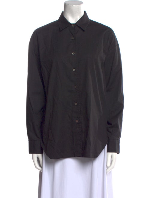 ALMINA concept Long Sleeve Button-Up Top