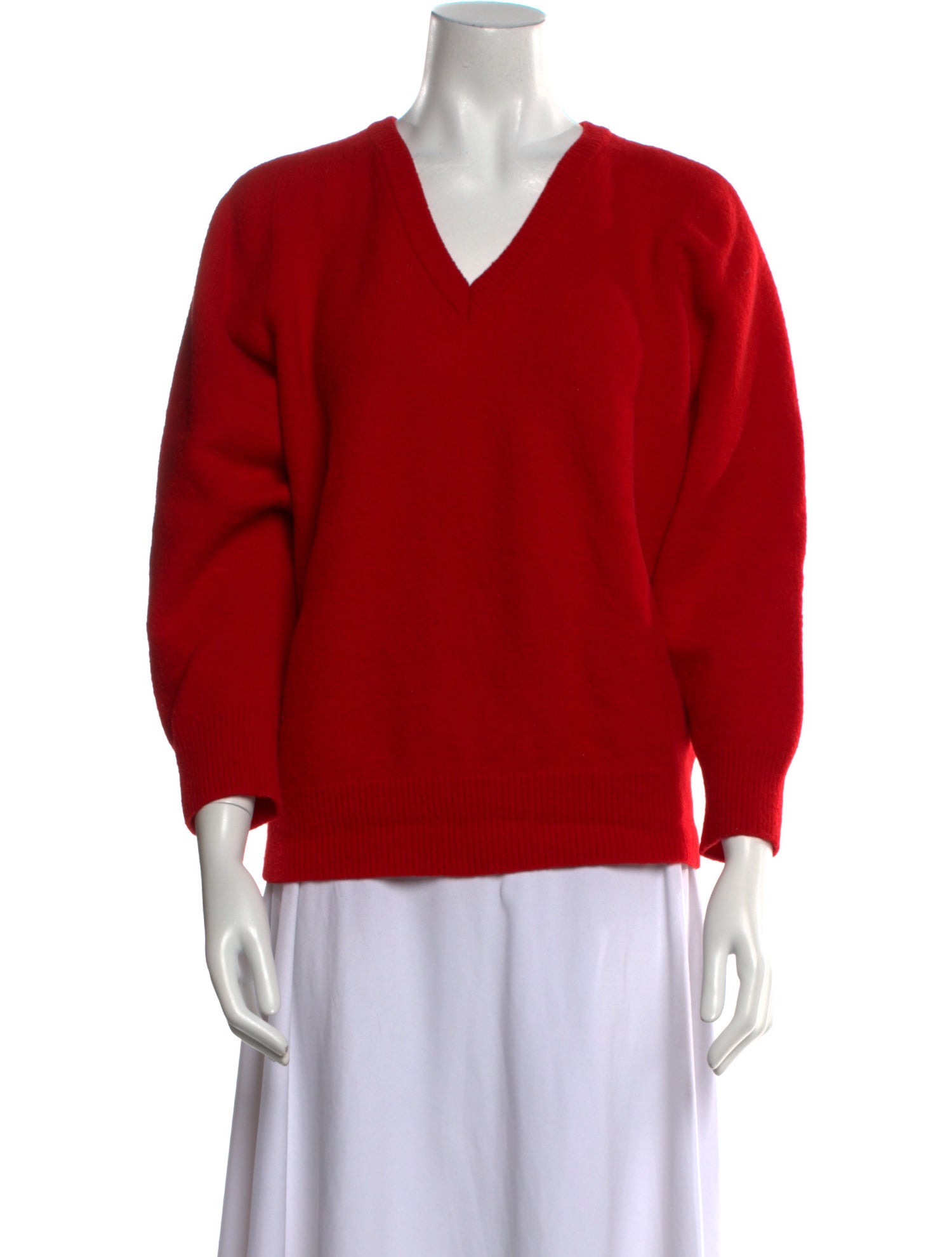 ALMINA concept Merino Wool V-Neck Sweater