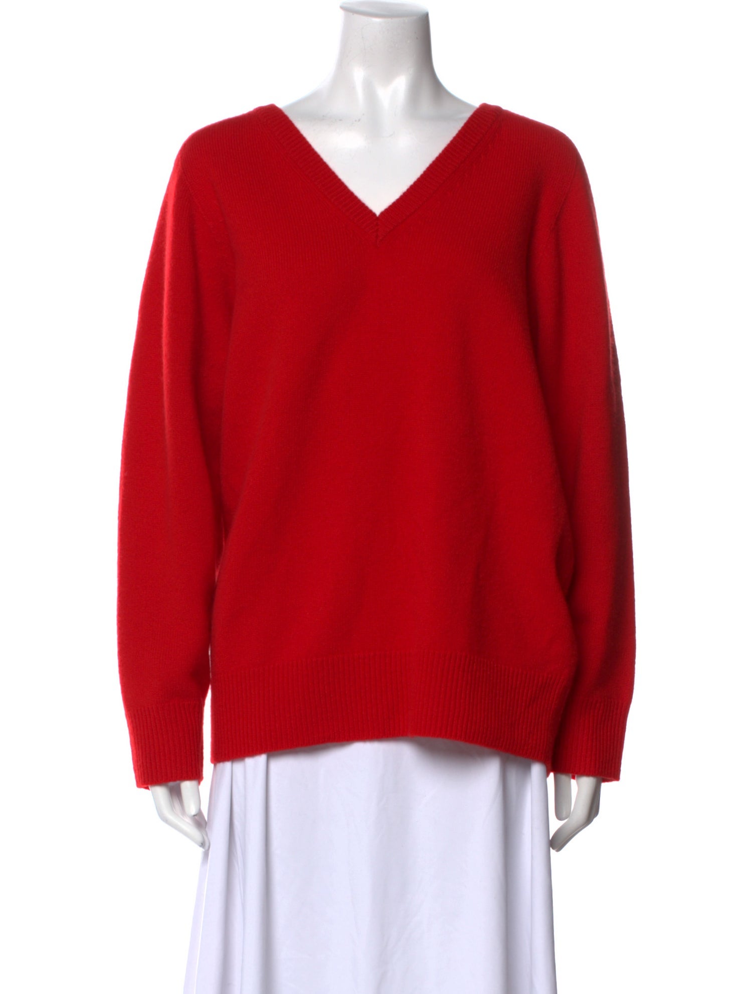 ALMINA concept Merino Wool V-Neck Sweater