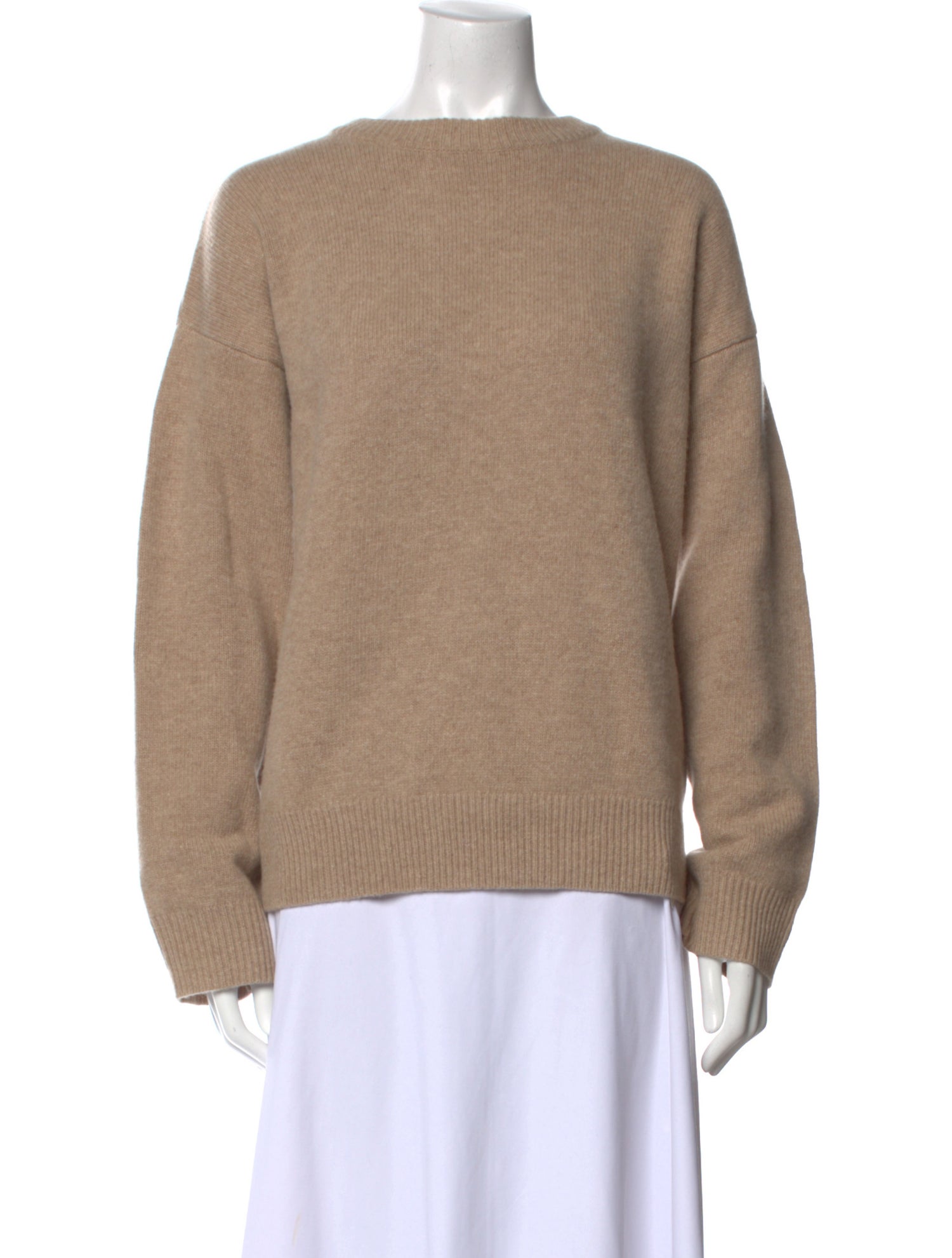ALMINA concept Wool Bateau Neckline Sweater